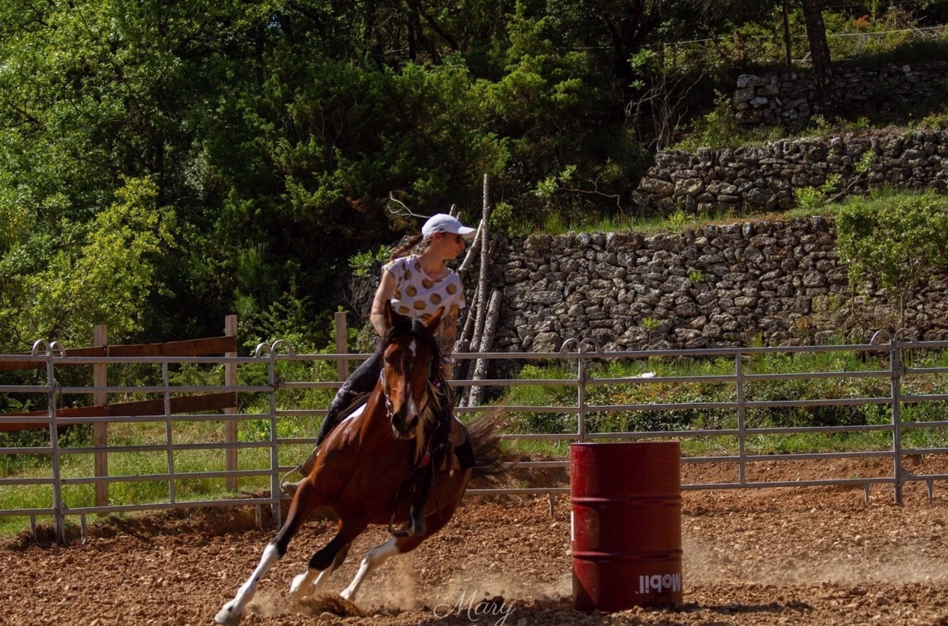 Week-end équitation western en Provence verte façon ranch
