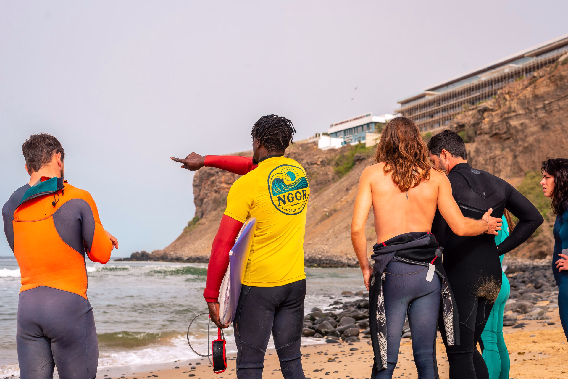 L'excellence du surf, au cœur de l'île de Ngor au large du Sénégal