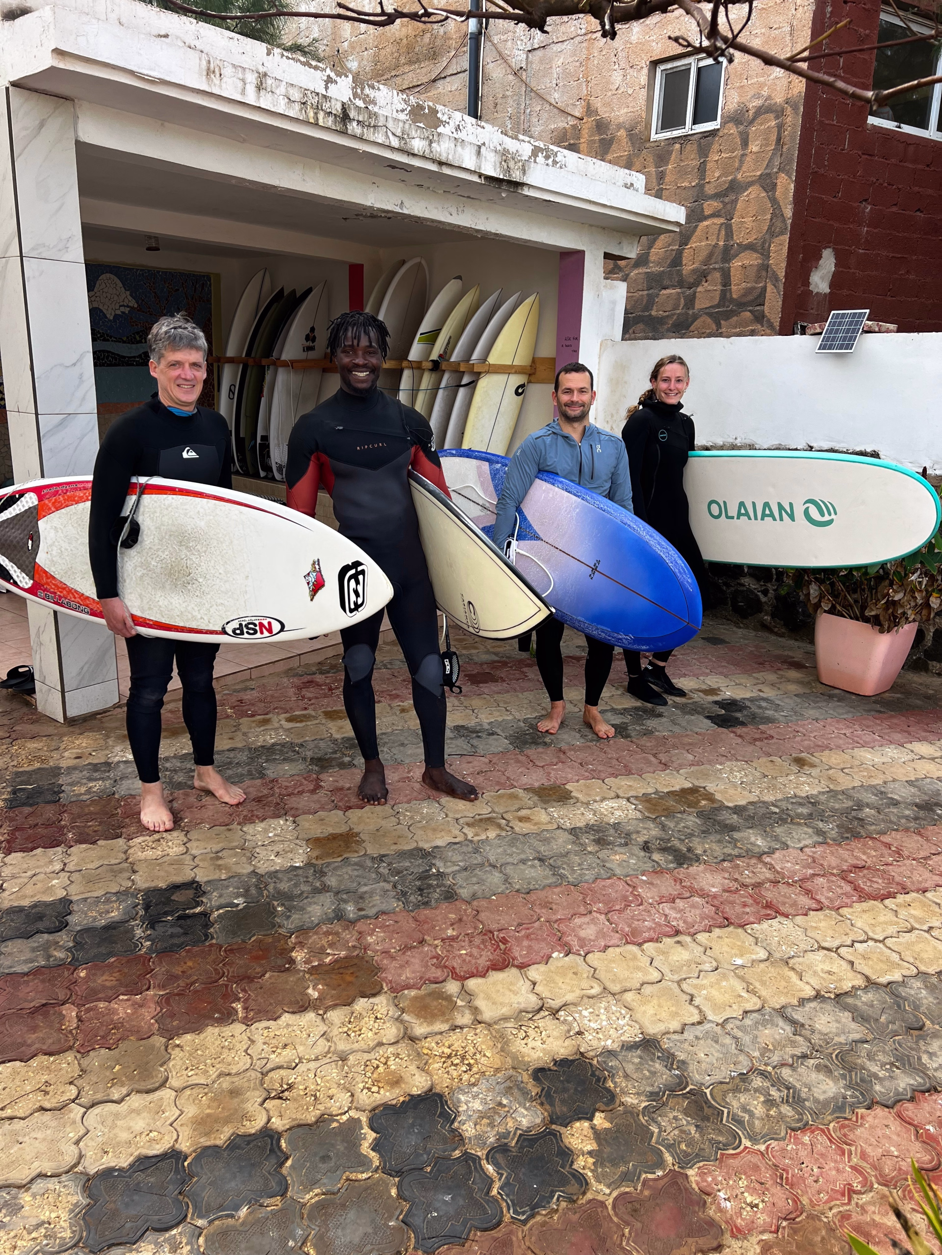 L'excellence du surf, au cœur de l'île de Ngor au large du Sénégal