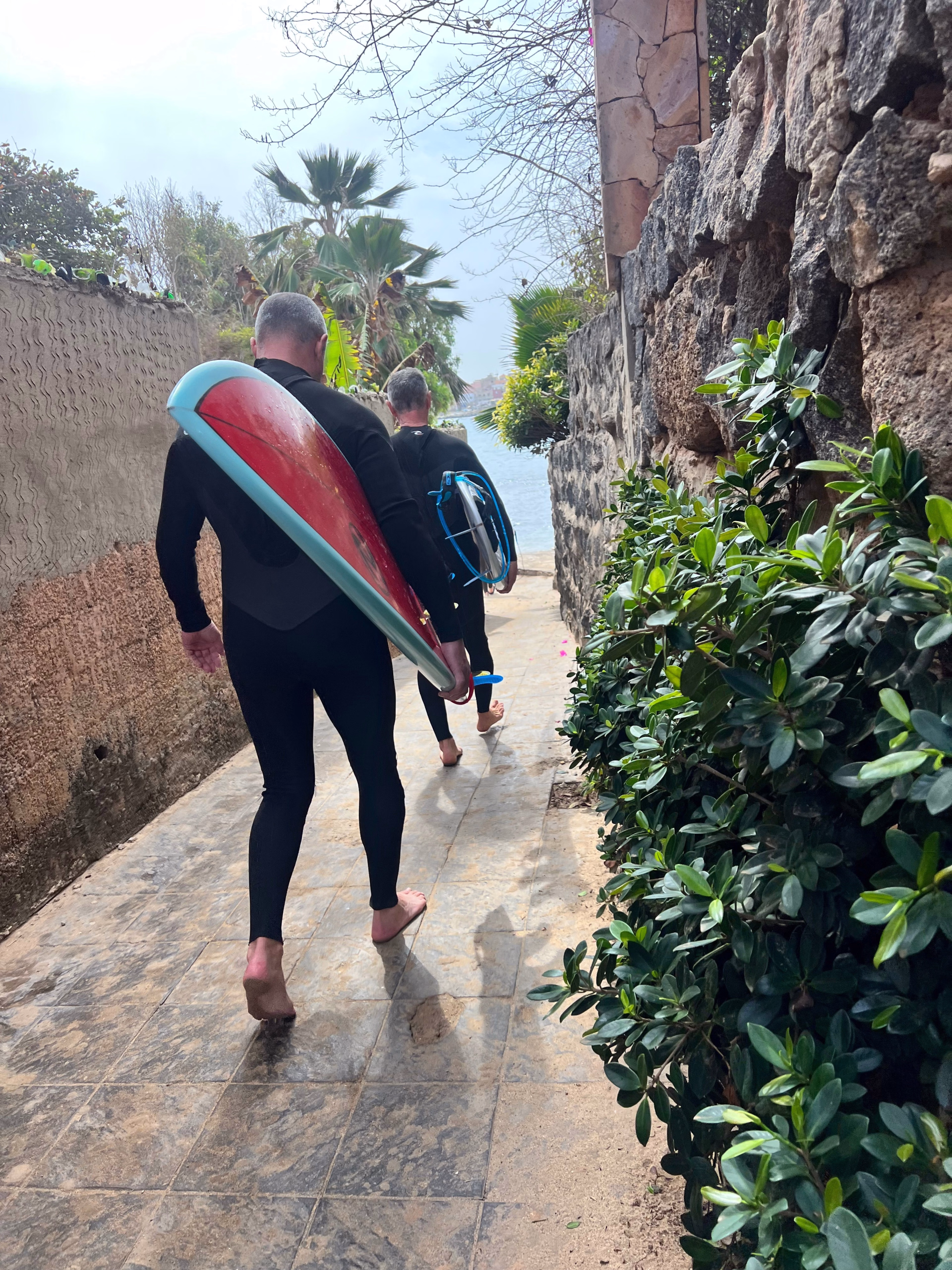 L'excellence du surf, au cœur de l'île de Ngor au large du Sénégal