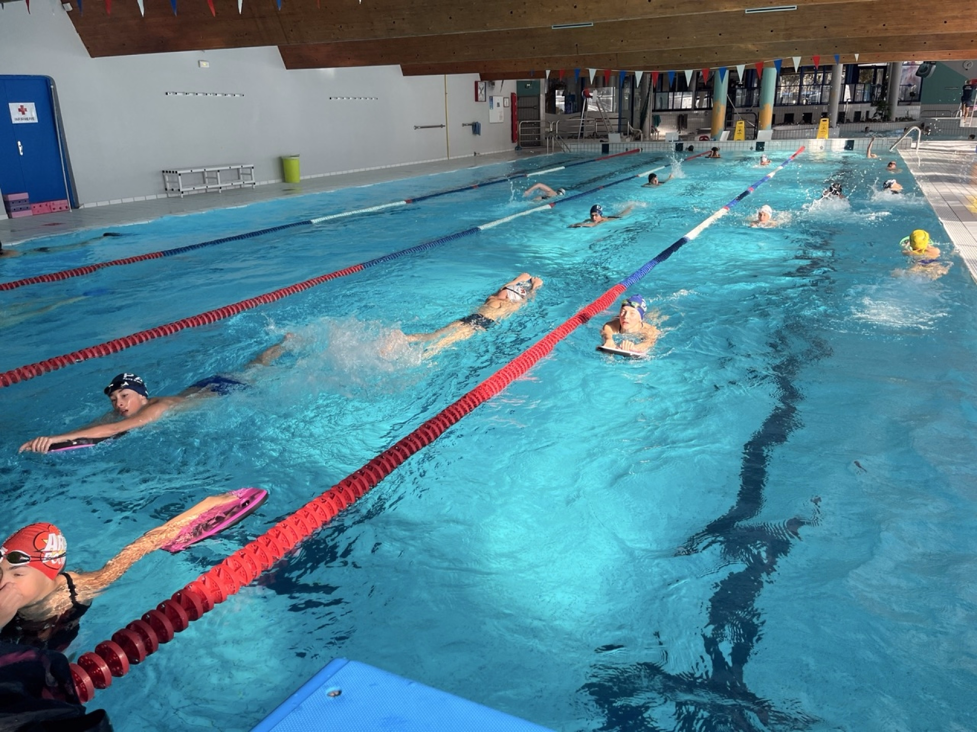 Stage natation à Briançon avec Anna Santamans