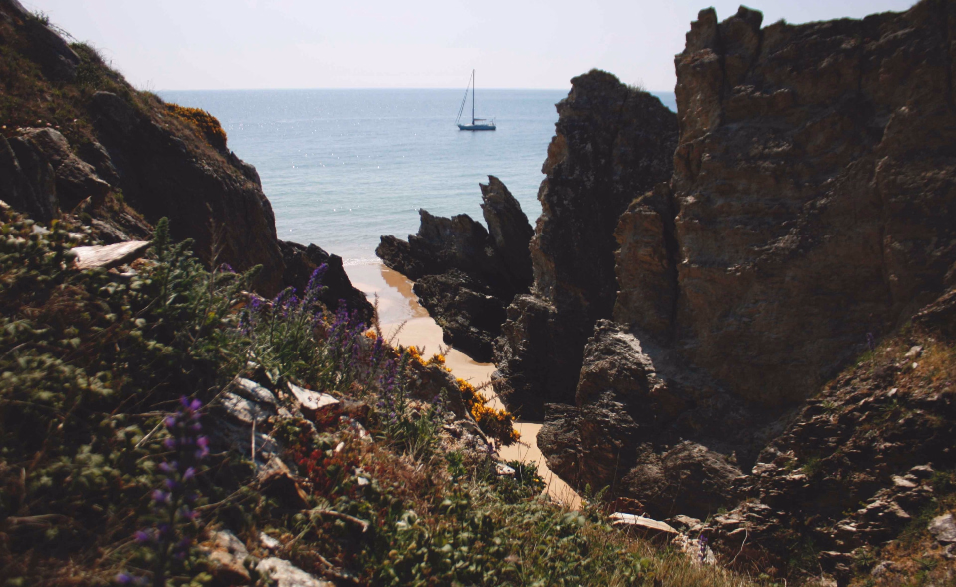 Stage de voile FFV entre le golfe du Morbihan et Belle-Île