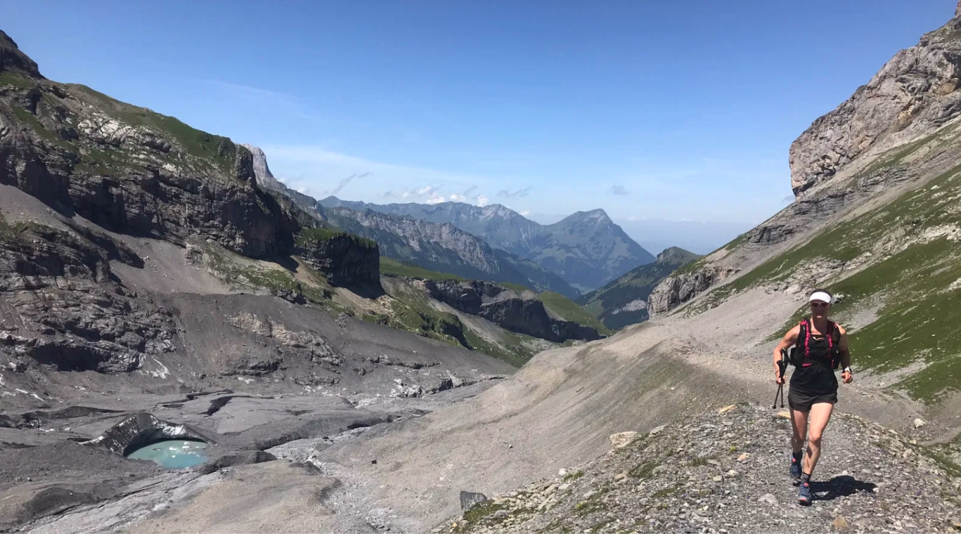Stage trail face aux glaciers de l’Oberland suisse