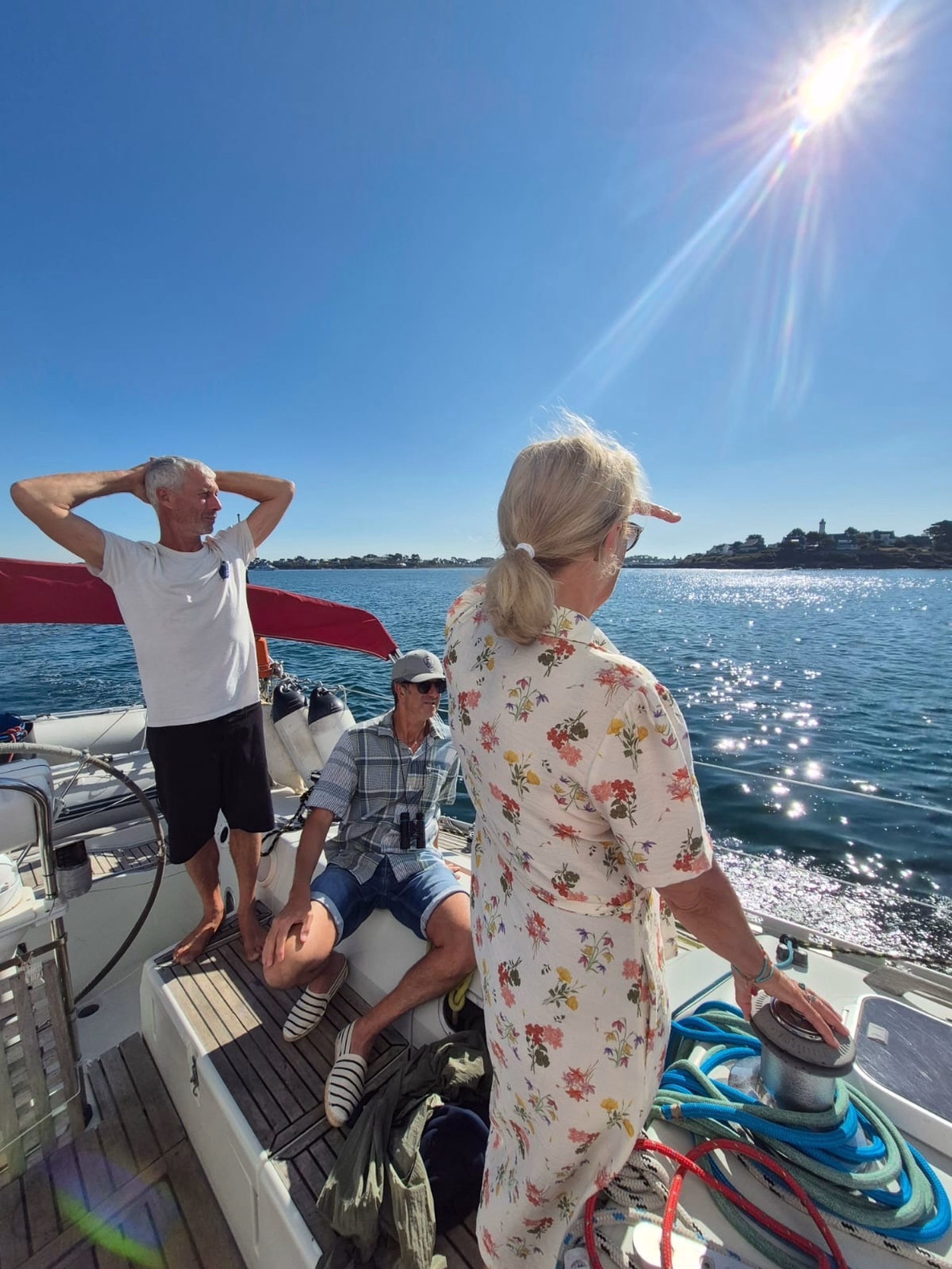 Stage croisière îles de Bretagne Sud
