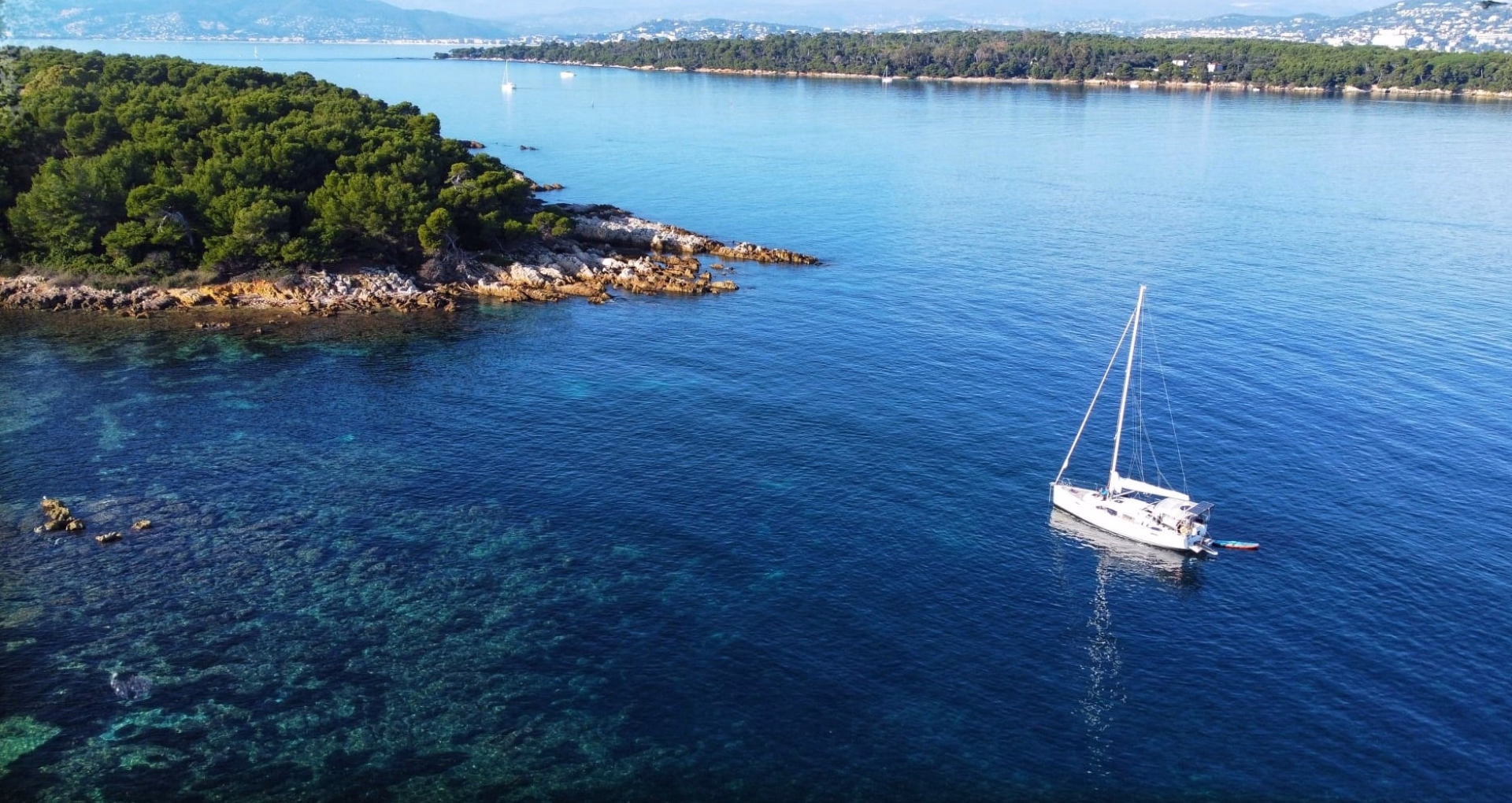 Stage de voile croisière 7 jours en Méditerranée départ de Golfe Juan