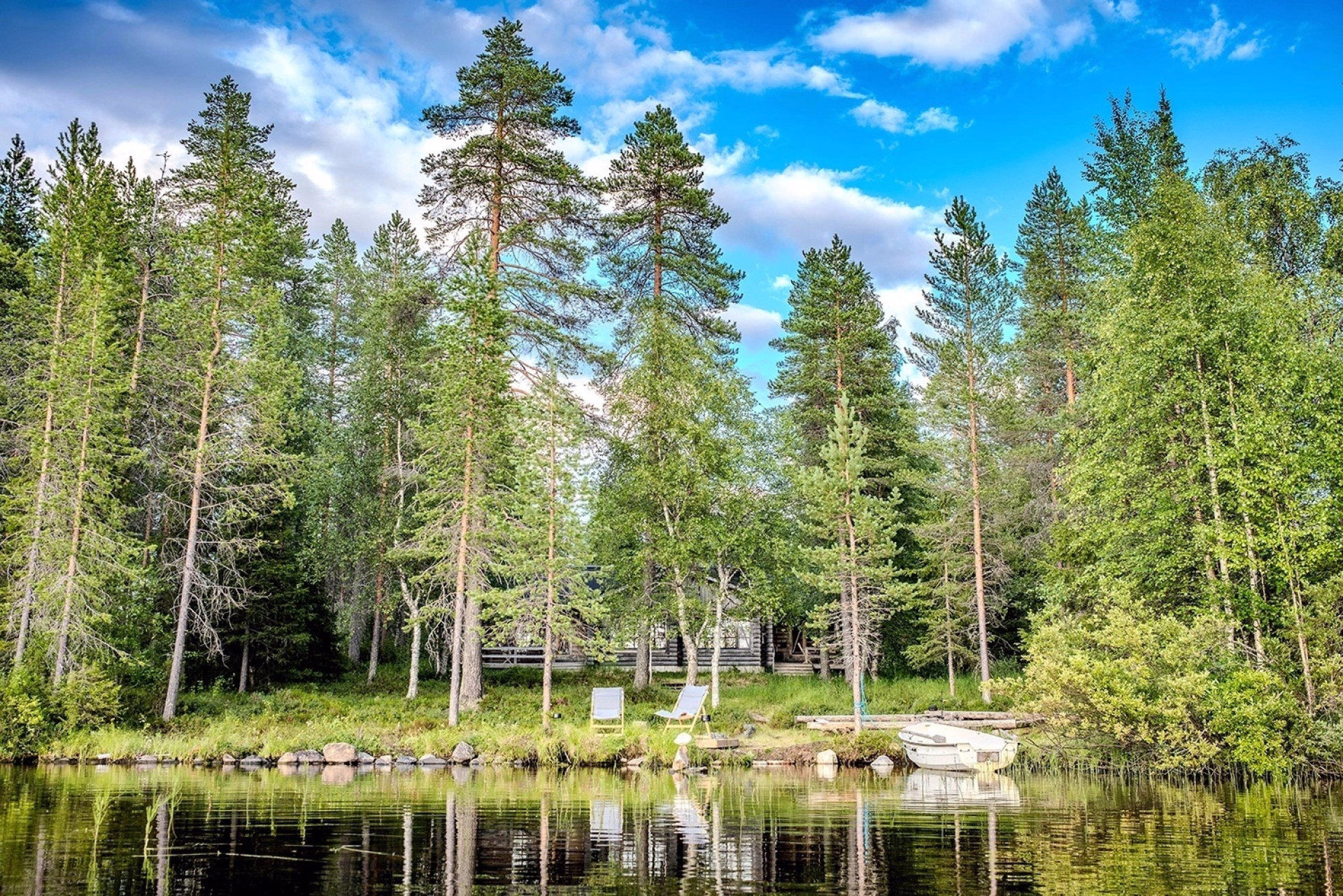 Vacances « Wilderness » à la finlandaise !