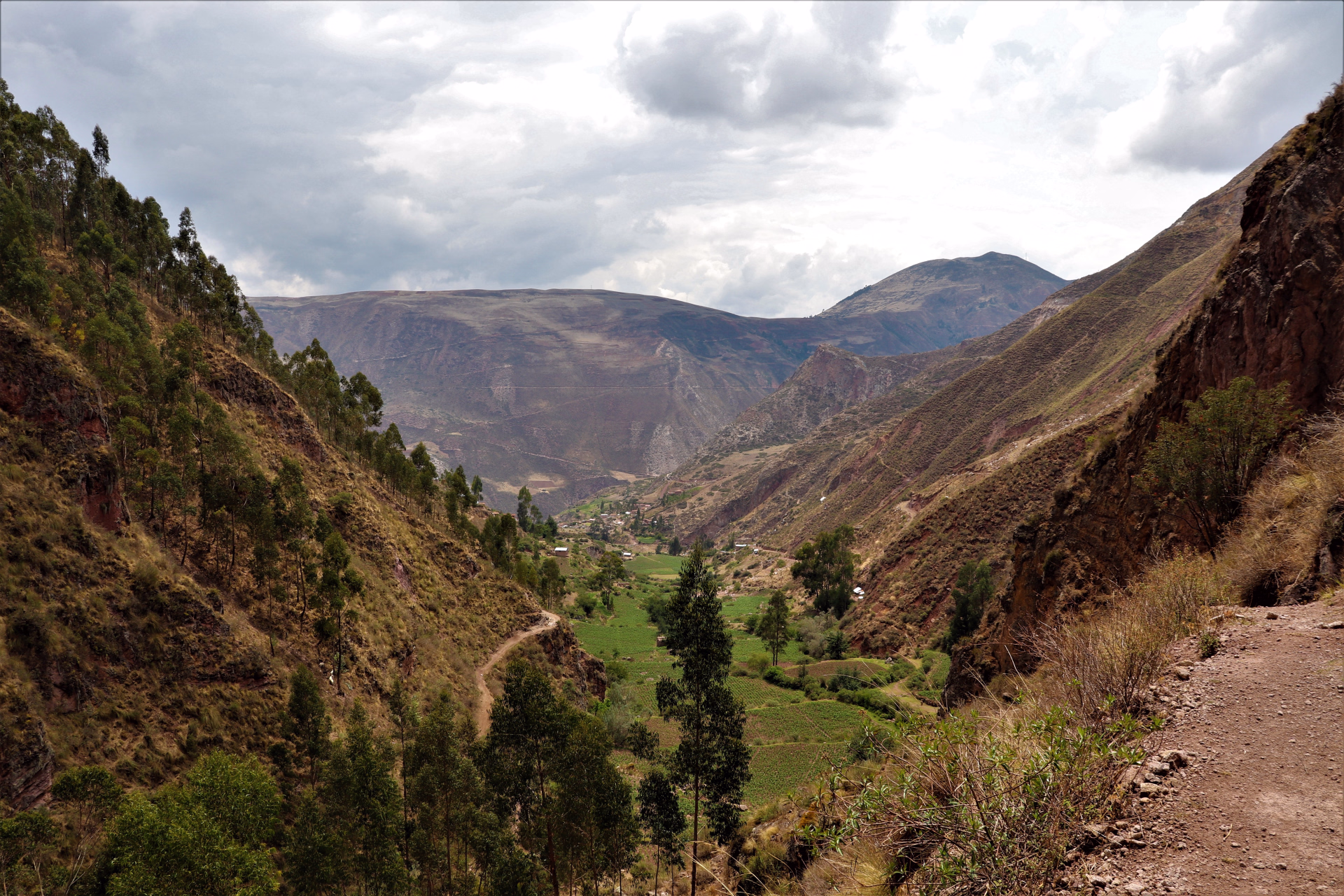 Excursion trek andin au Pérou entre Perolniyoc et la Porte du Soleil