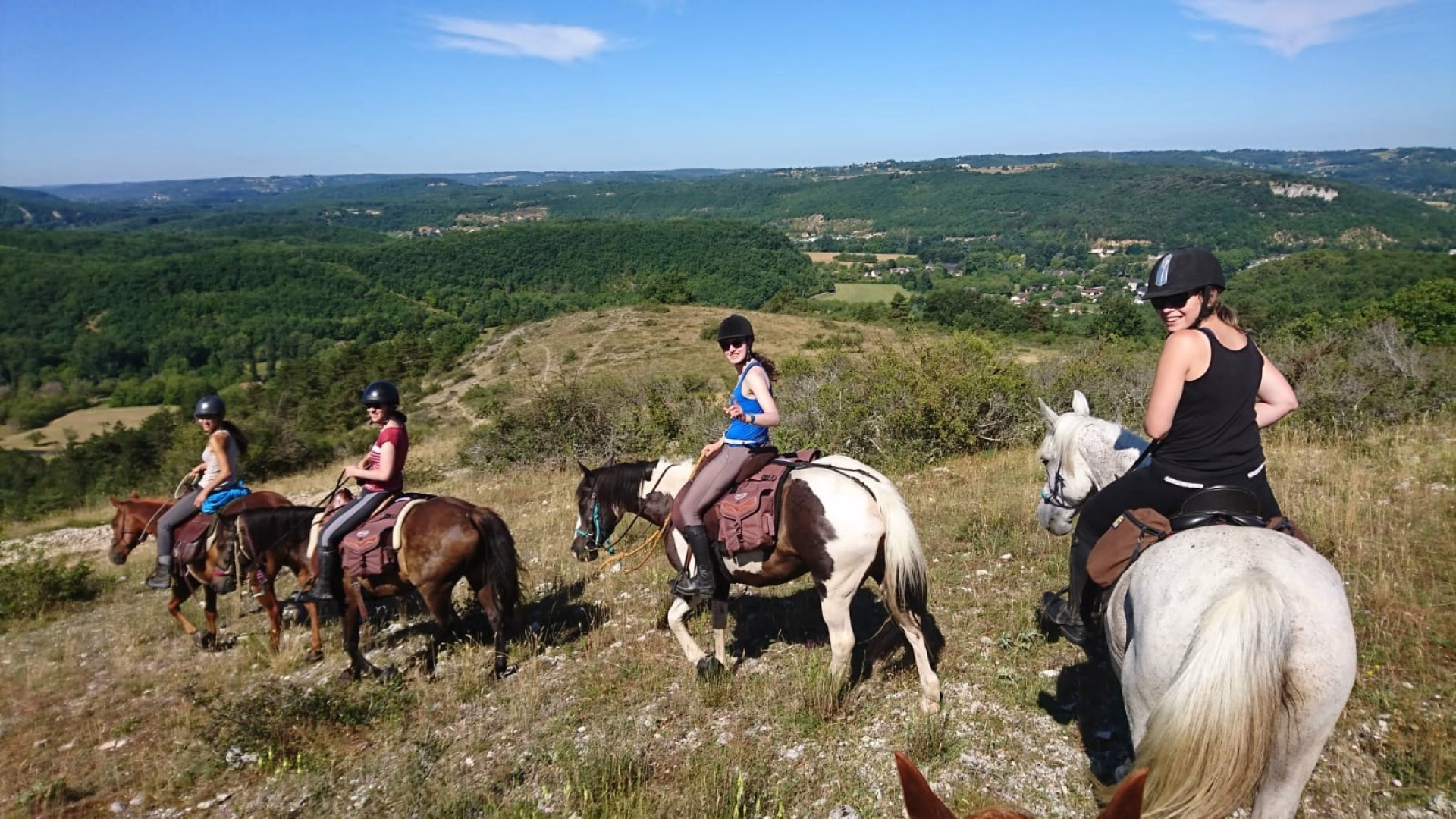 Rando Périg'Or : une randonnée à cheval en étoile au coeur du Périgord