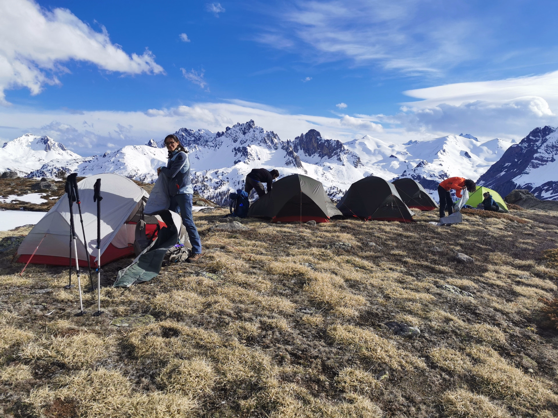 ⛺️ Bivouac / Tente - Jours 1 à 2