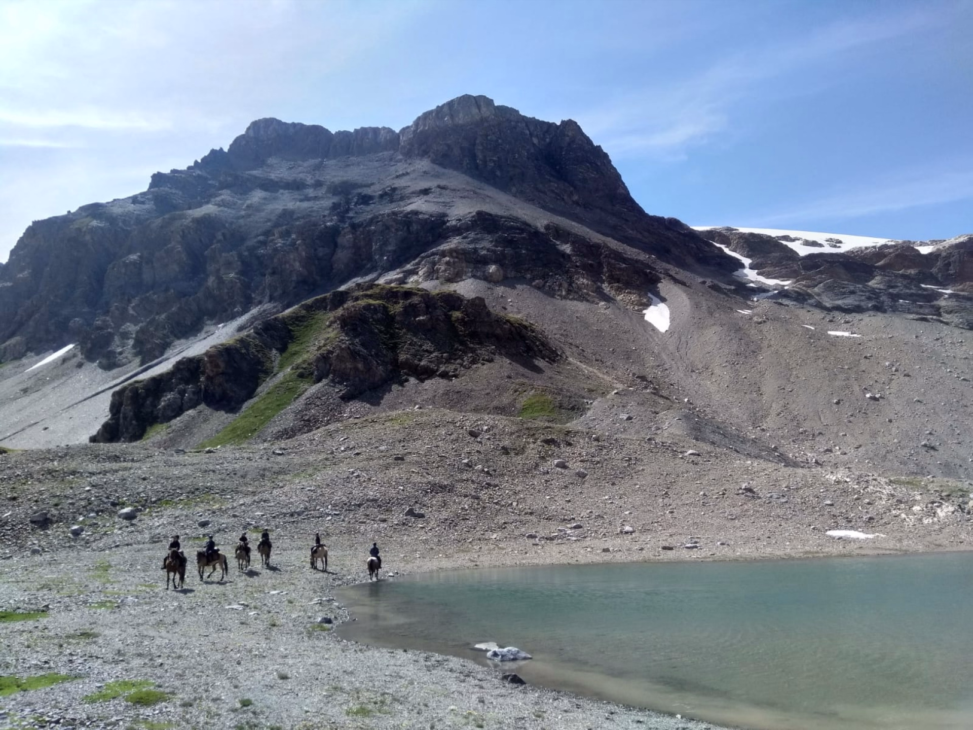 Randonnée équestre en Vanoise et nuits en refuge