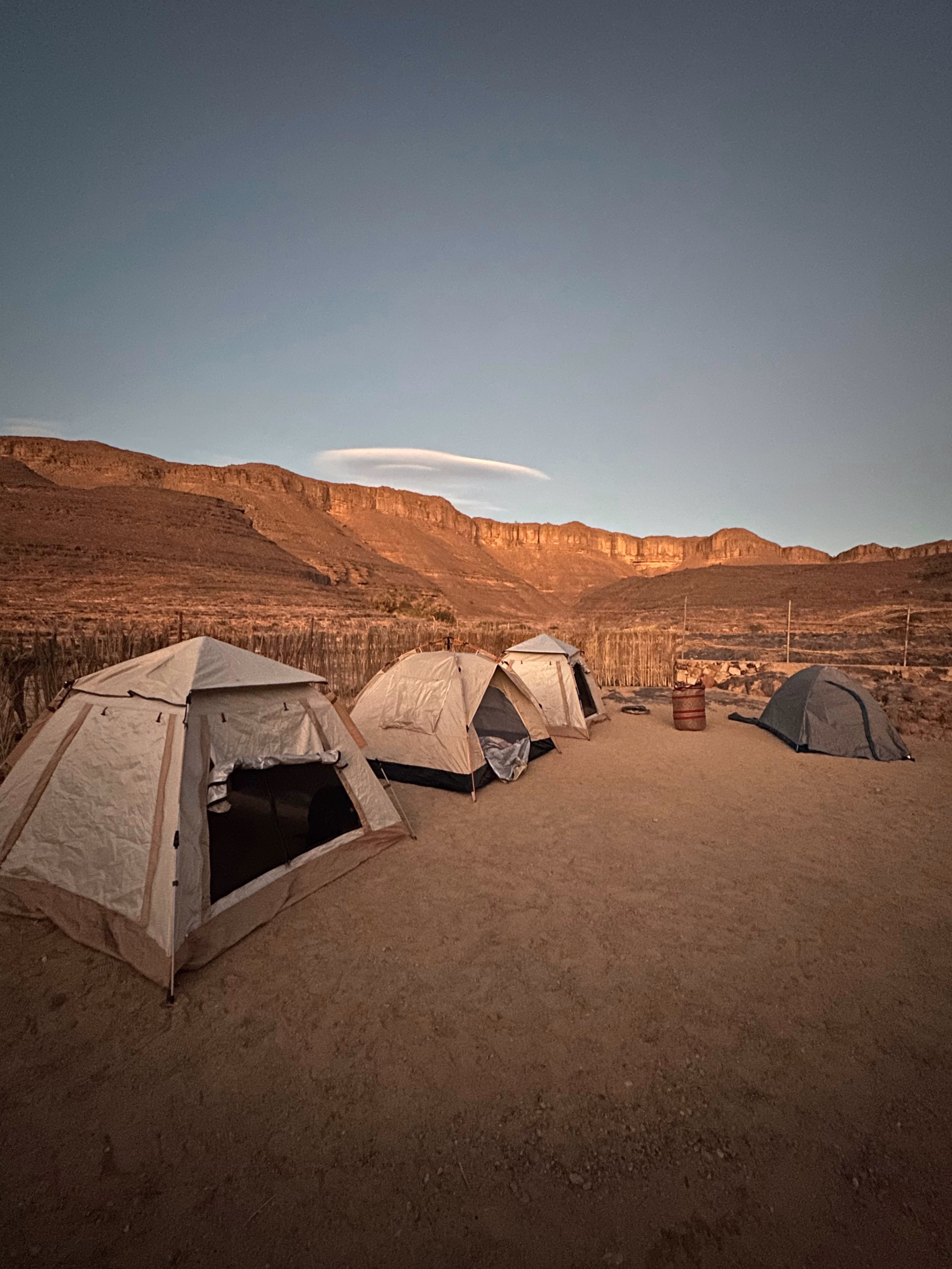 ⛺️ Bivouac / Tente - Jours 1 à 6