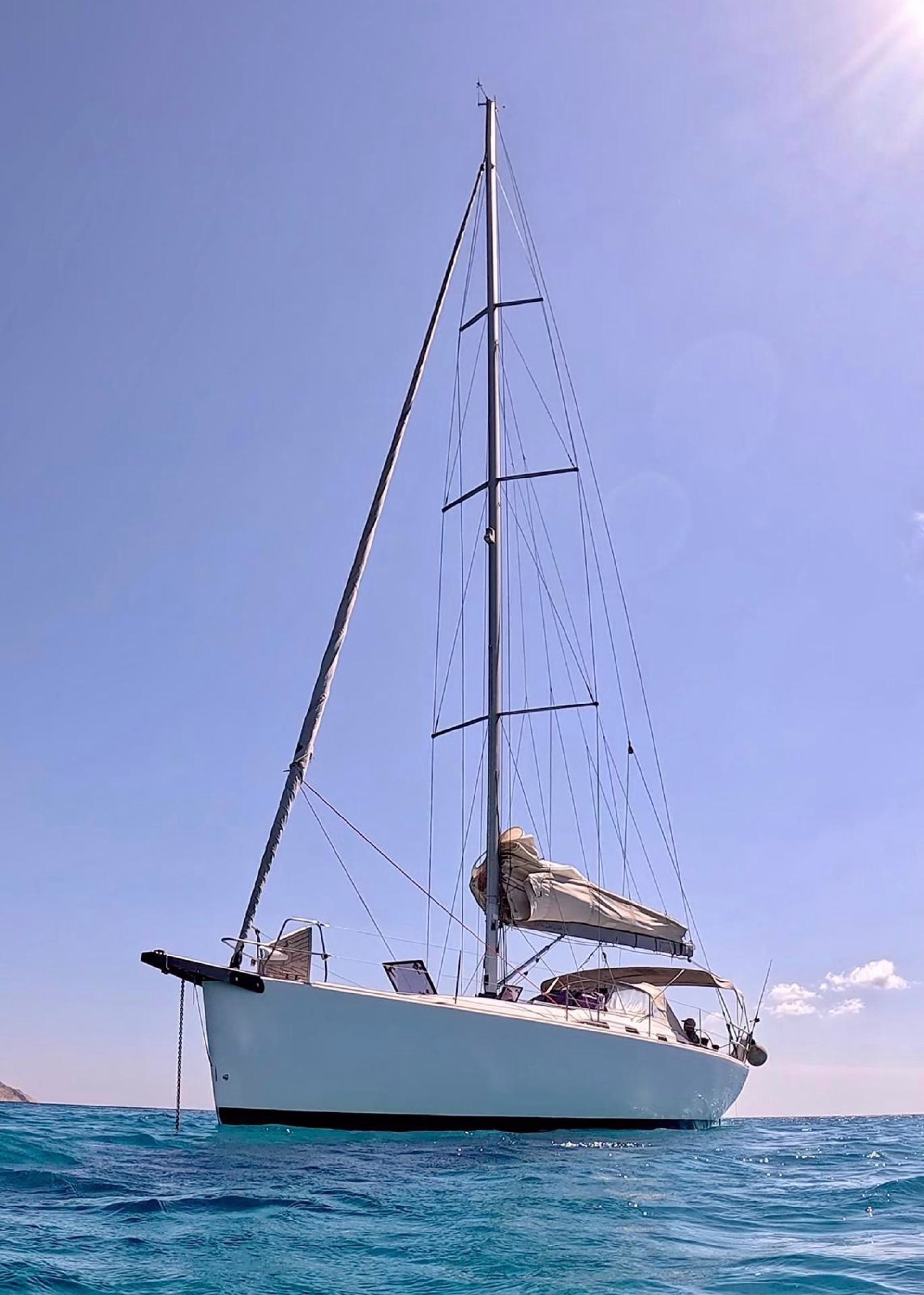 Stage voile tous niveaux dans les eaux turquoise des Cyclades