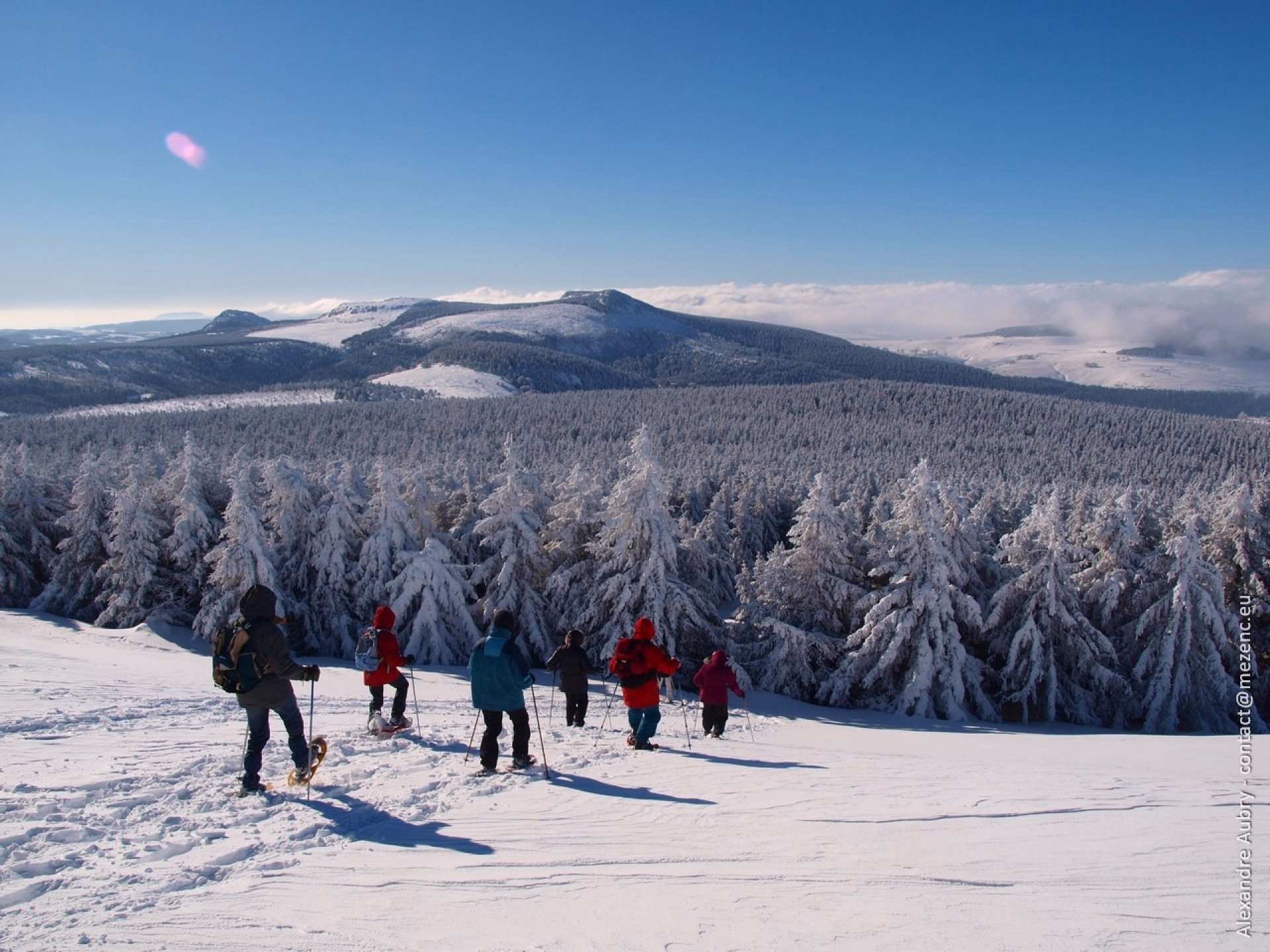 Séjour raquettes à la découverte du massif Mézenc-Gerbier