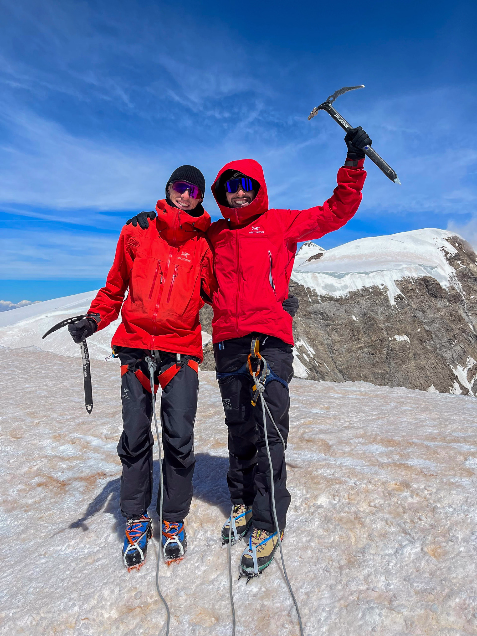 Mont Rose 4556m en 2 jours