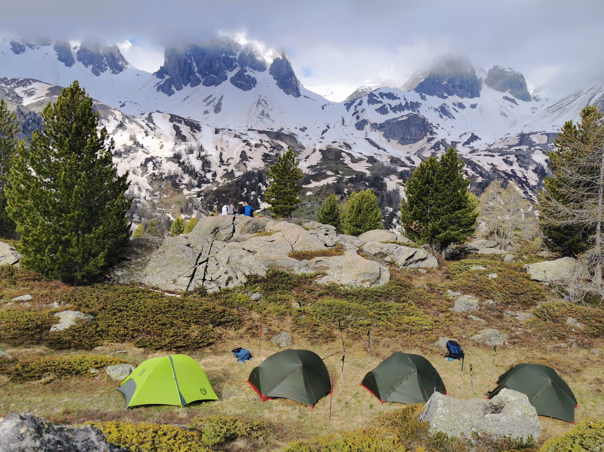 ⛺️ Bivouac / Tente - Jours 1 à 4