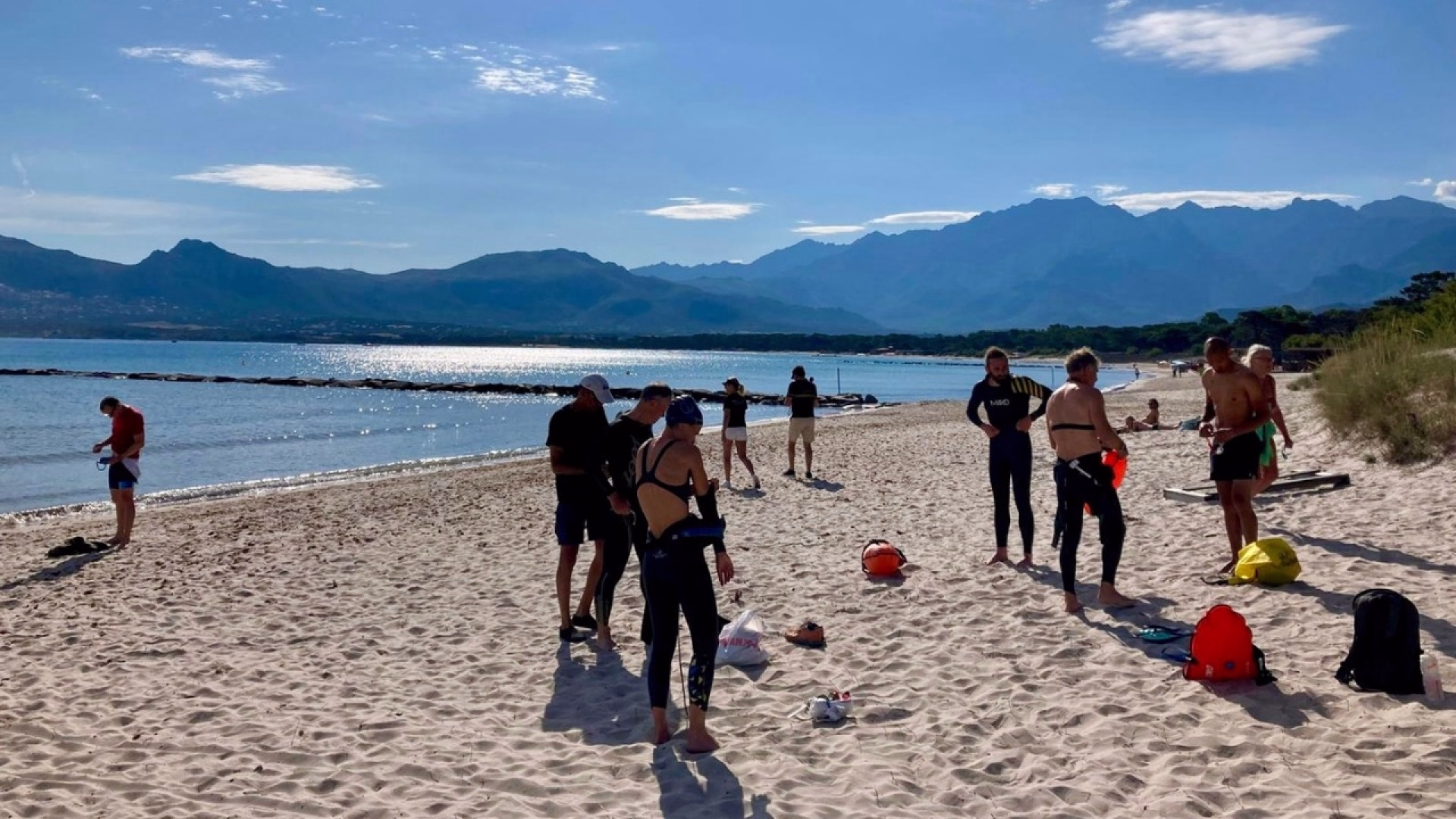 Stage triathlon en itinérance en Corse