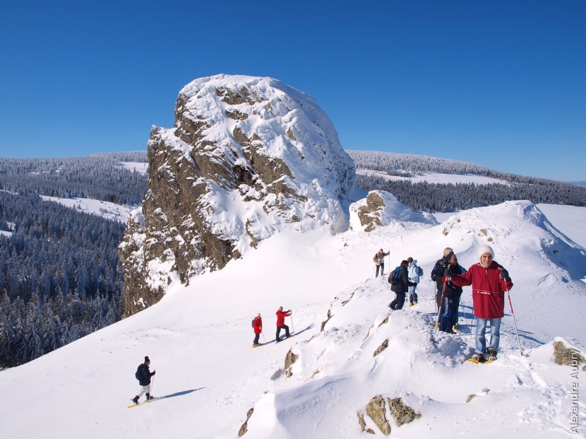 Séjour raquettes à la découverte du massif Mézenc-Gerbier