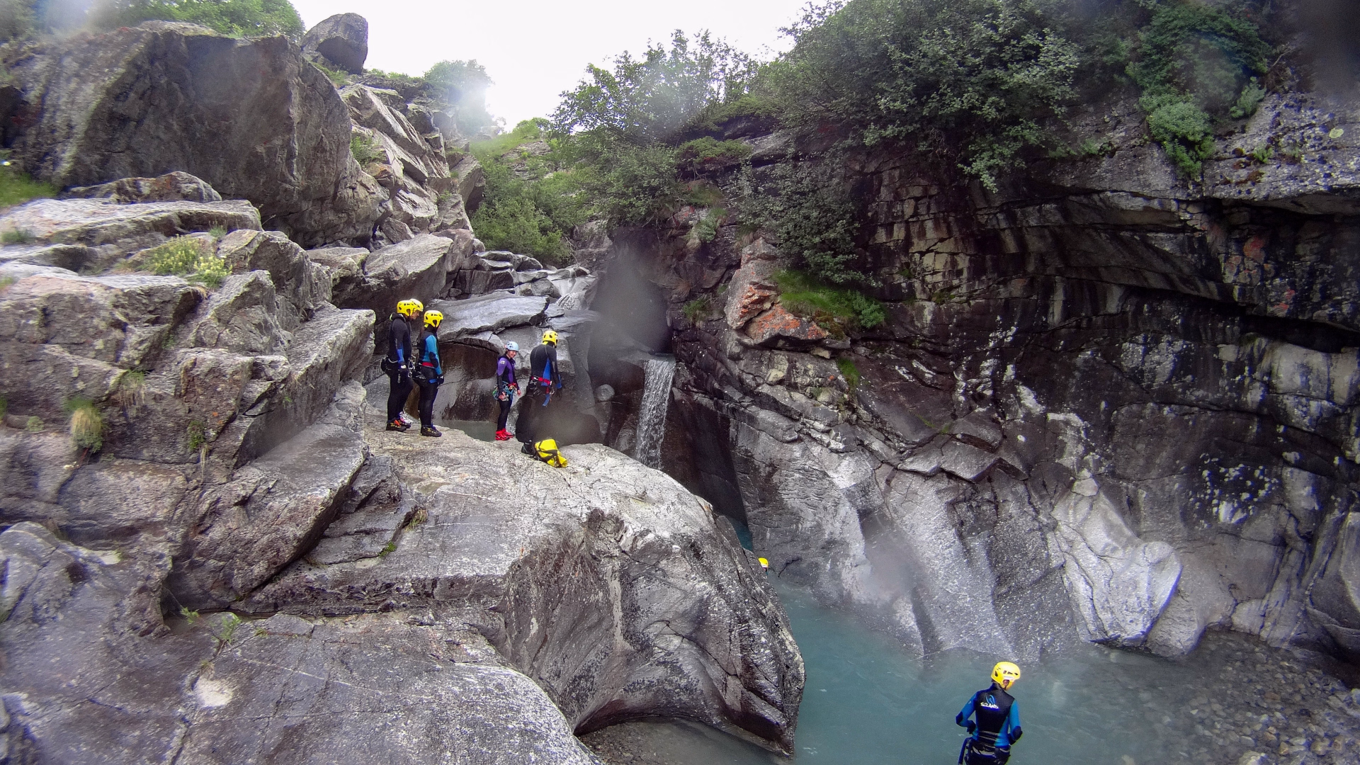 Séjour canyoning en eaux vives à Tignes
