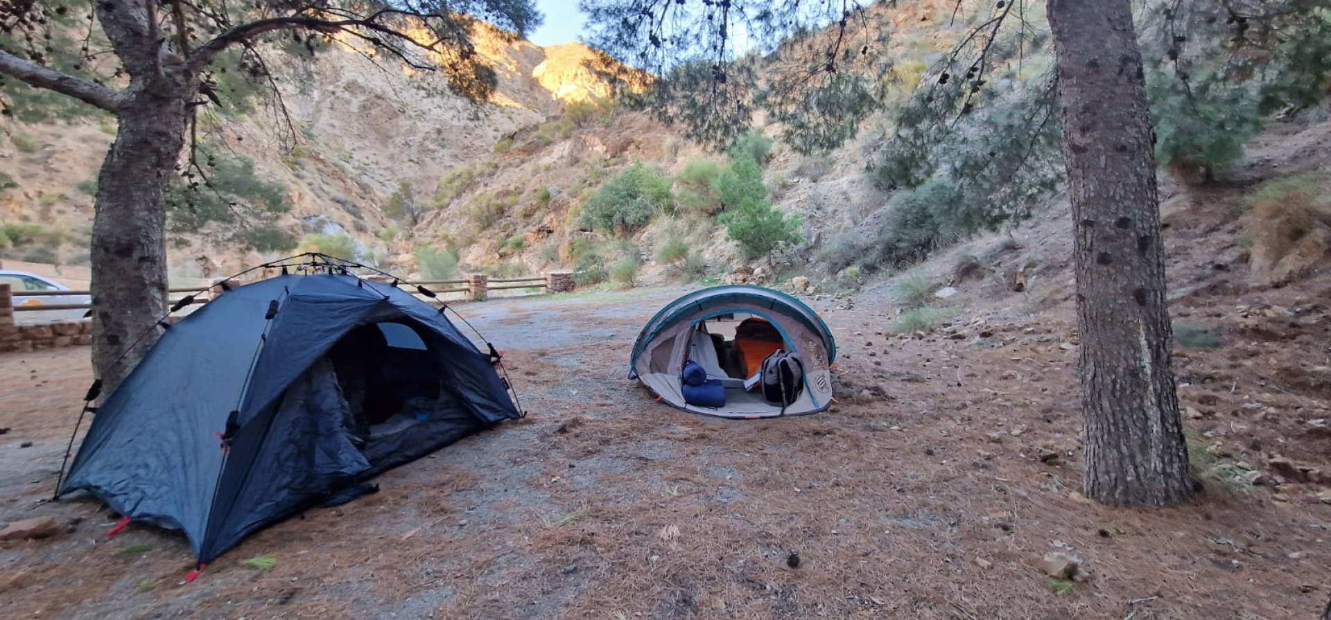 ⛺️ Bivouac / Tente - Jour 2 et 4