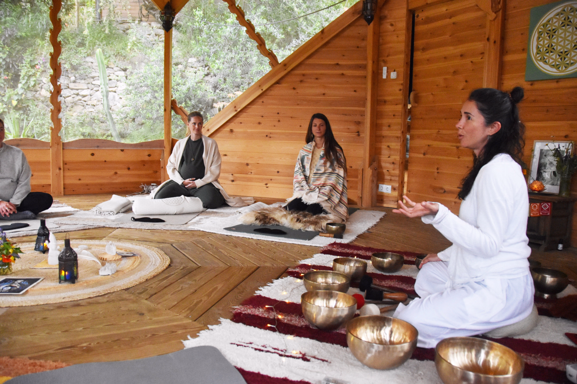 Retraite de Yoga Prénatal et Méditation en Andalousie