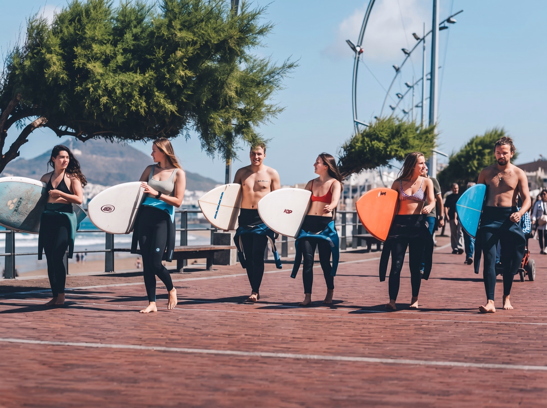 Perfectionnement longboard et ambiance surf aux Canaries