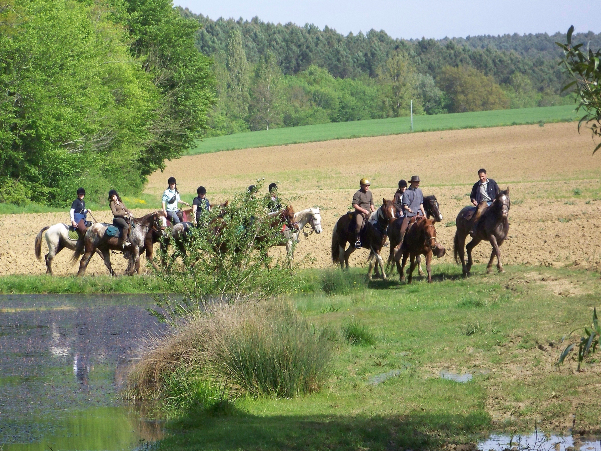 Randonnée Équestre Lacs du Lot & Garonne