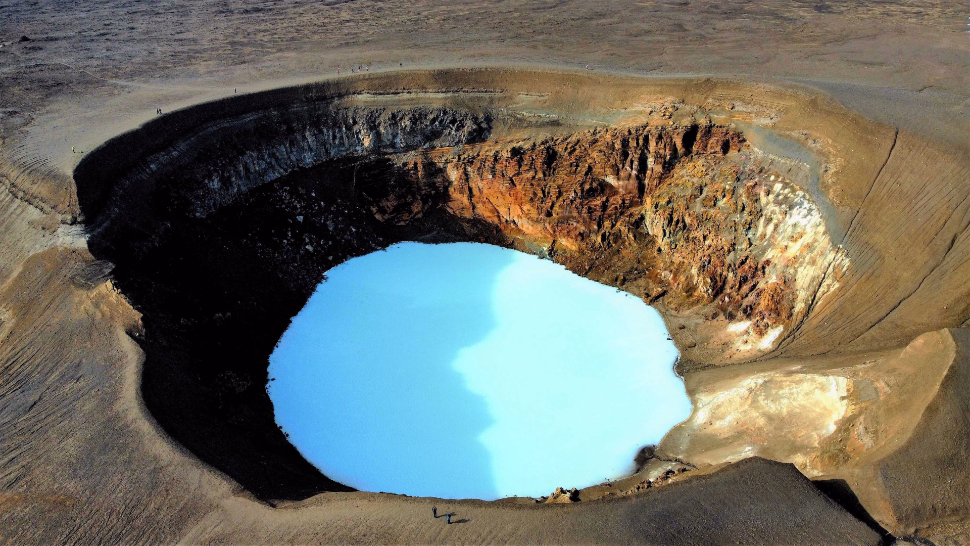 Source d'Askja en Islande