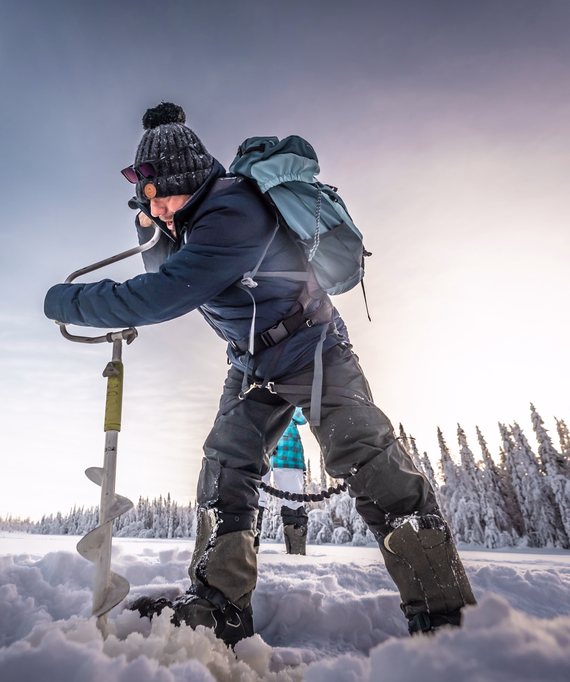Apprentis Musher en Laponie suédoise