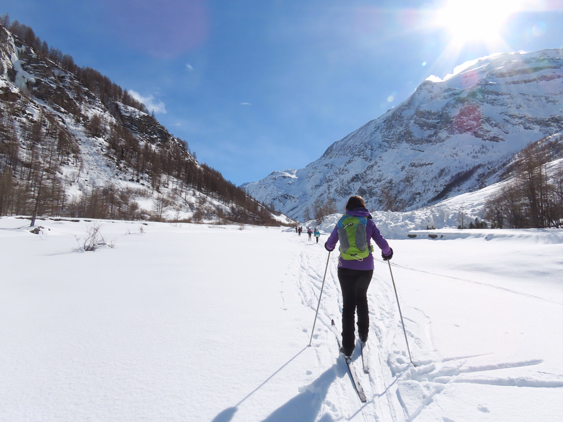 Randonnées ski de fond classic à Bessans