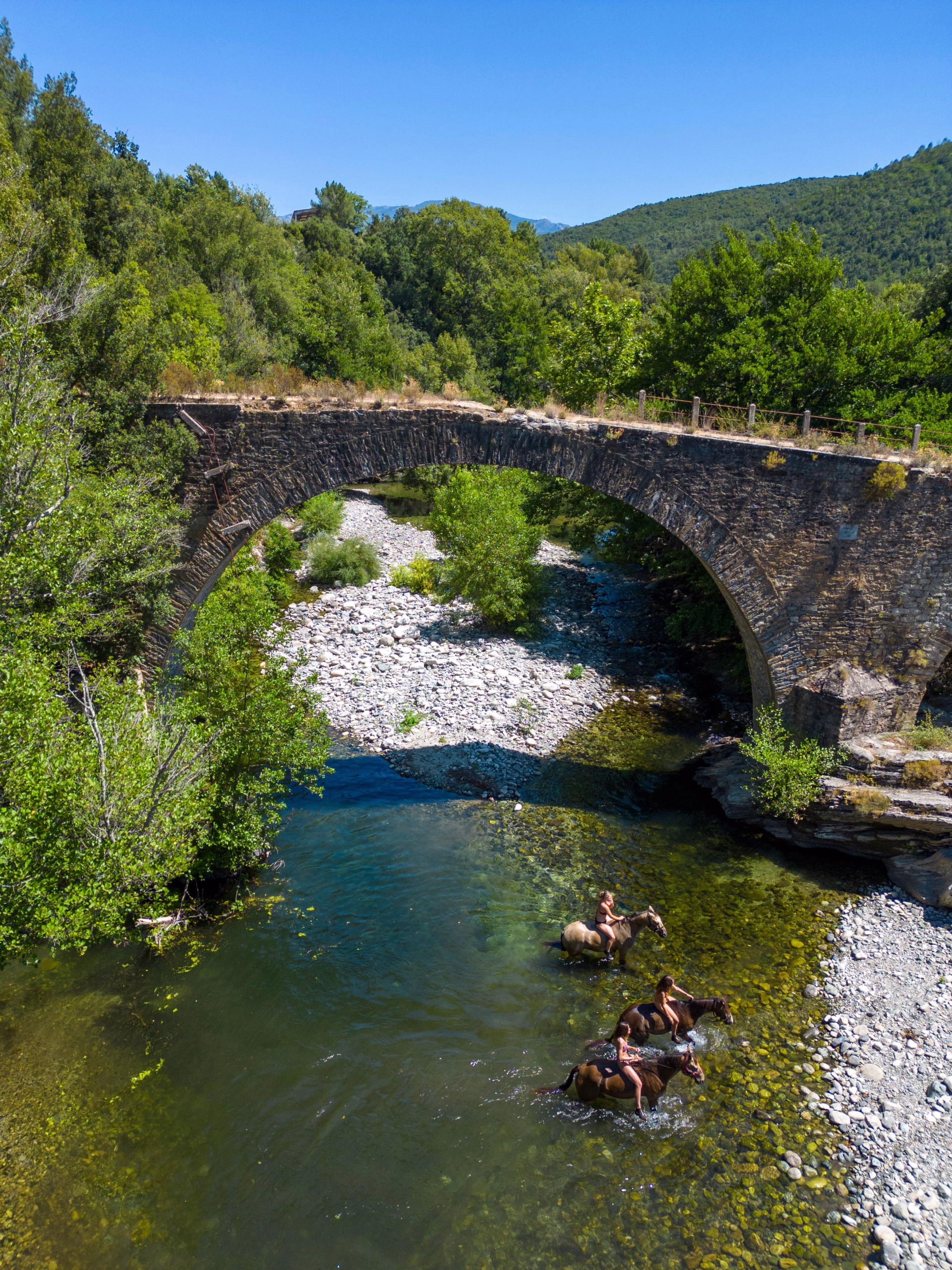 Découvrir la corse à cheval entre mer et montagne