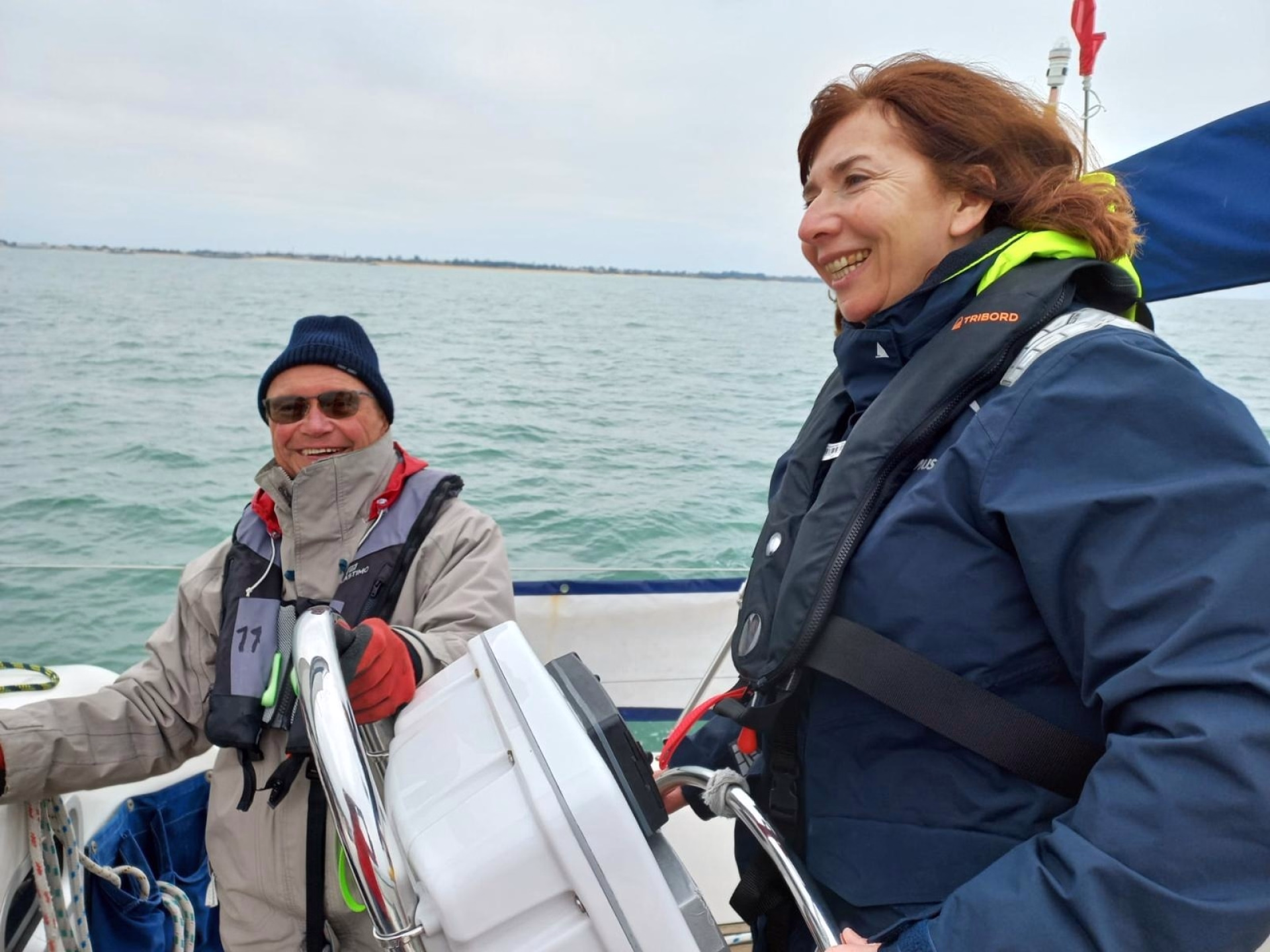 Week-end voile perfectionnement à La Rochelle avec navigation de nuit