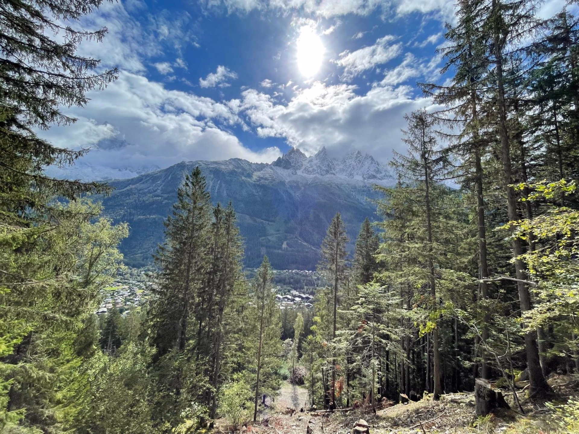 Stage trail à Chamonix
