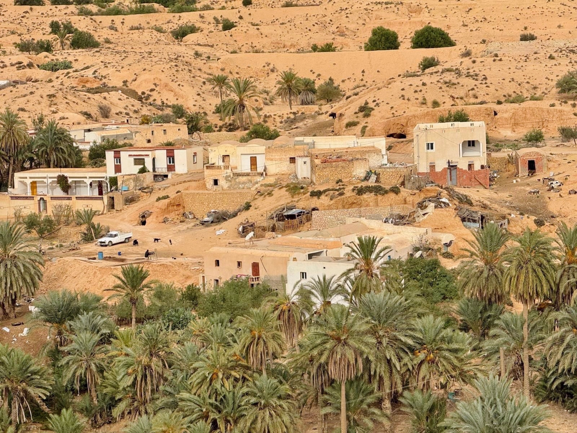 Trek & Yoga dans le Dahar Tunisien
