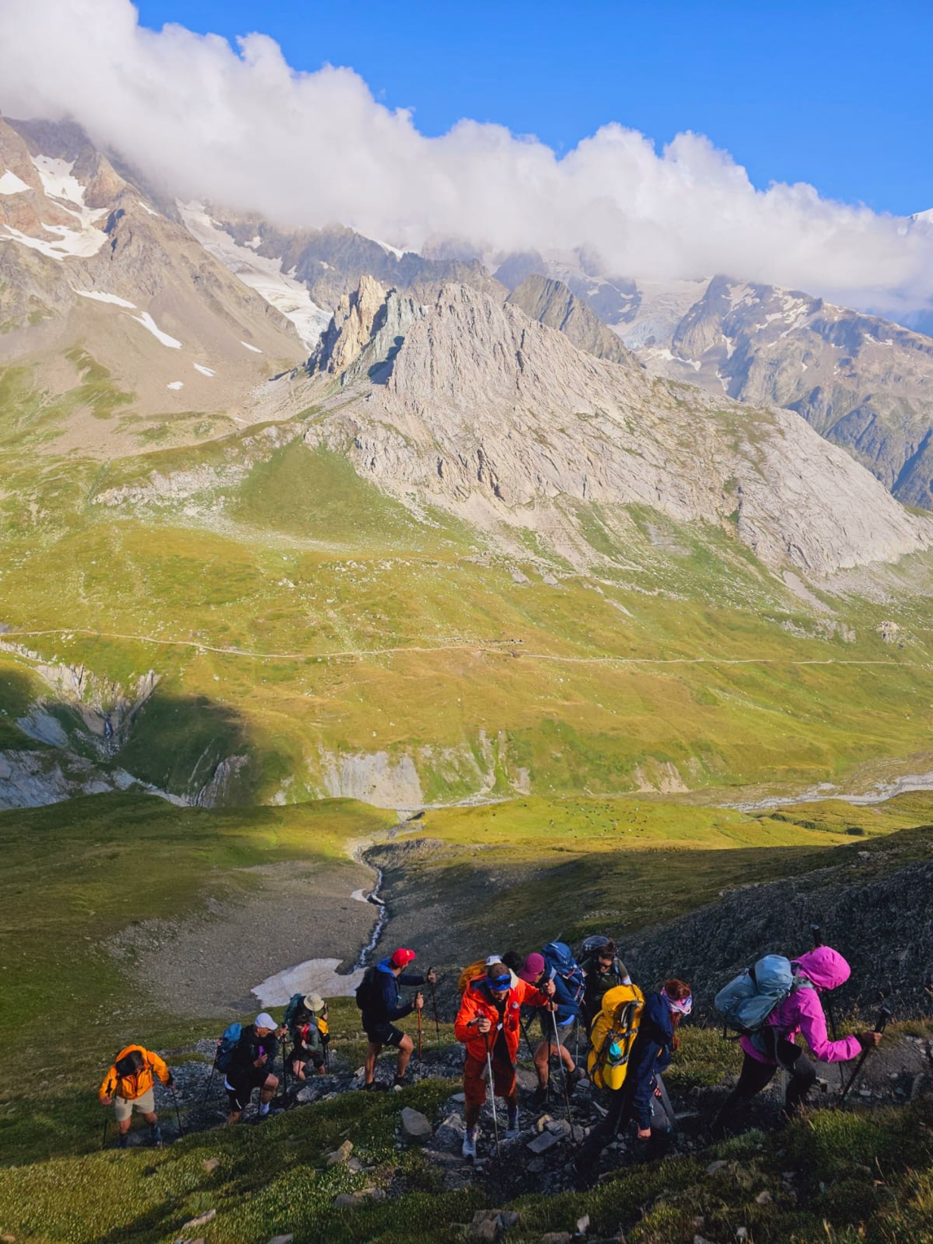 Photo séjour trekking dans les Alpes