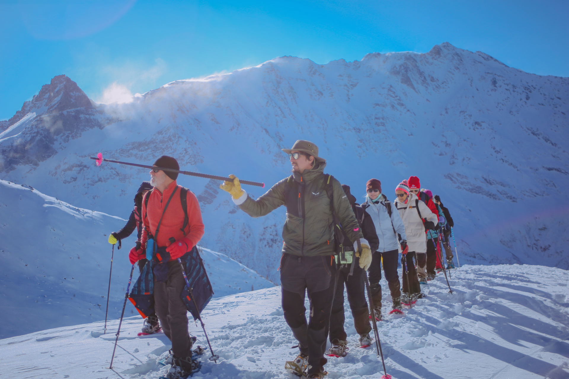 Aventure nordique : randonnée en raquettes au cœur de la Vanoise