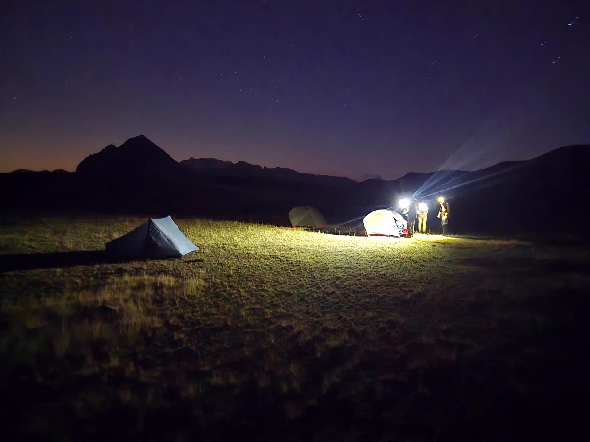 ⛺️ Bivouac / Tente - Jours 1 à 2