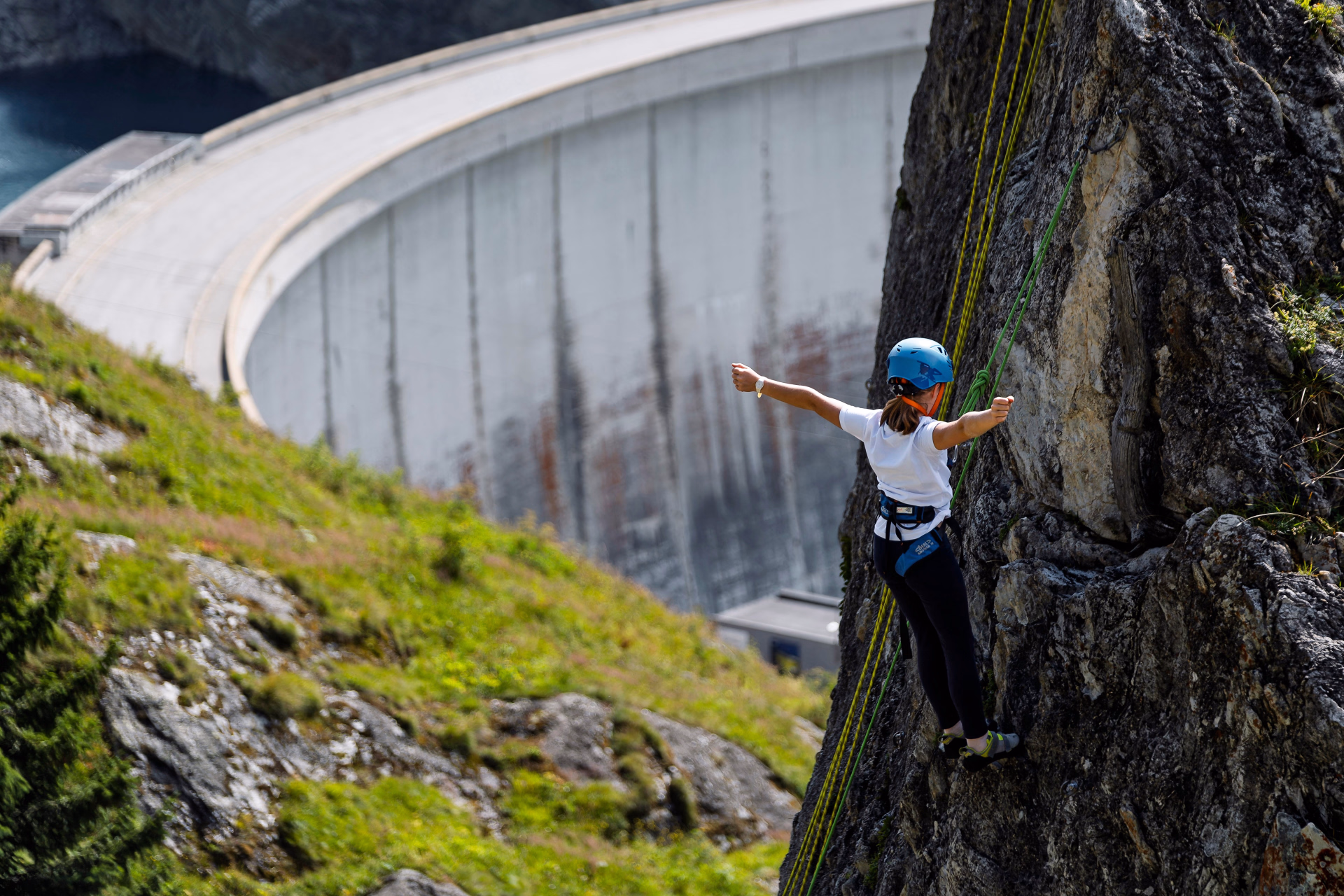 Déconnexion alpine et découverte de l'escalade à Tignes
