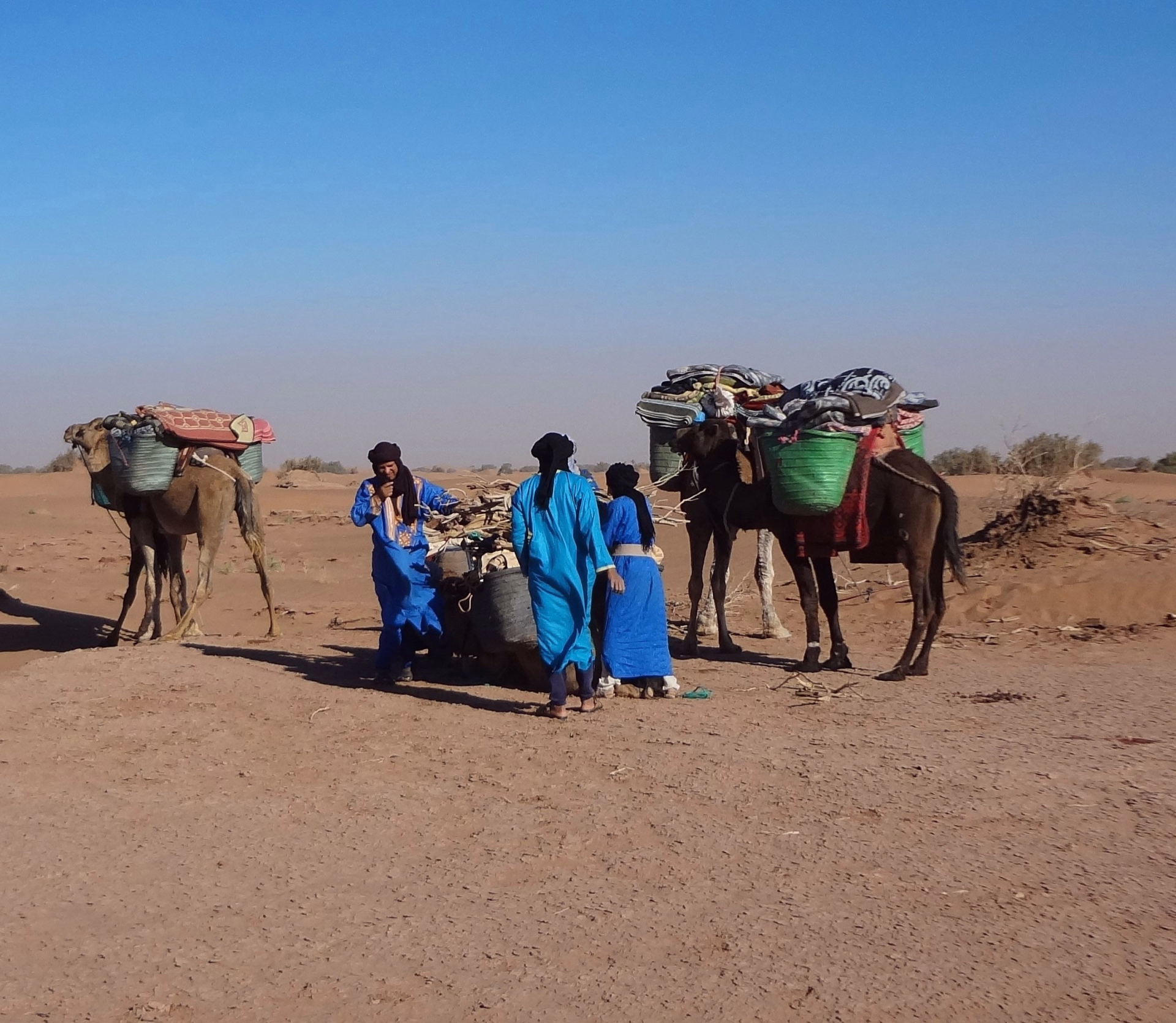 Excursion trek de 4 jours dans le désert marocain