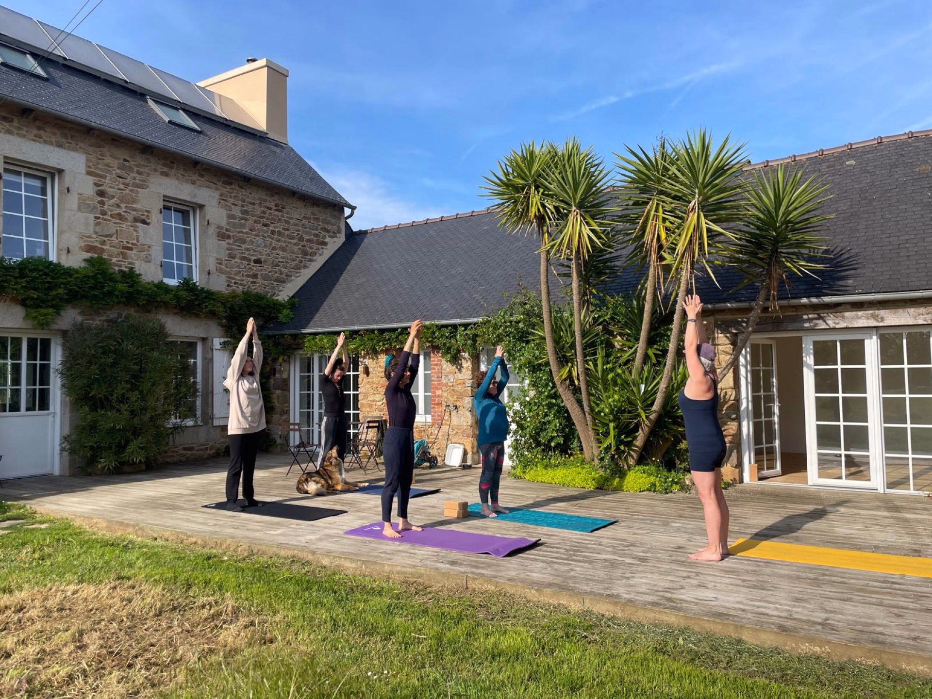 Stage privé de yoga et déconnexion en Côtes d'Armor
