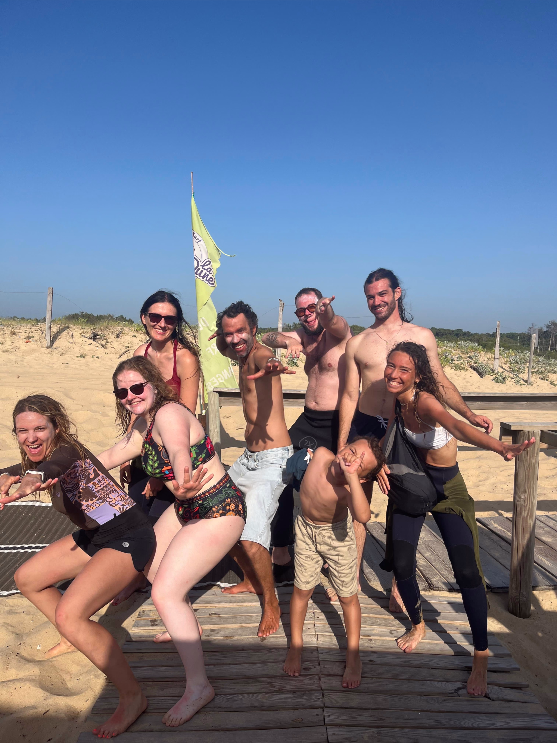 Stage de surf et villa bien-être dans les Landes