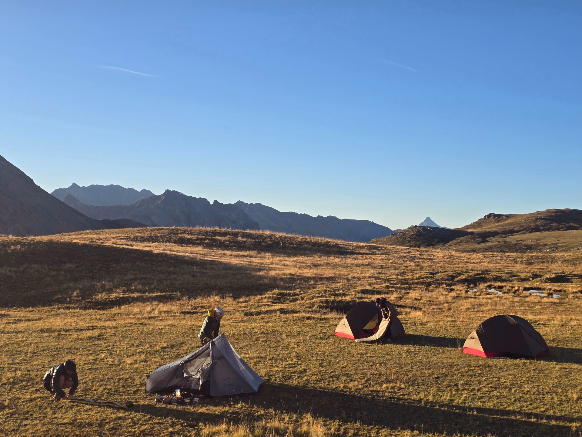 ⛺️ Bivouac / Tente - Jours 1 à 2