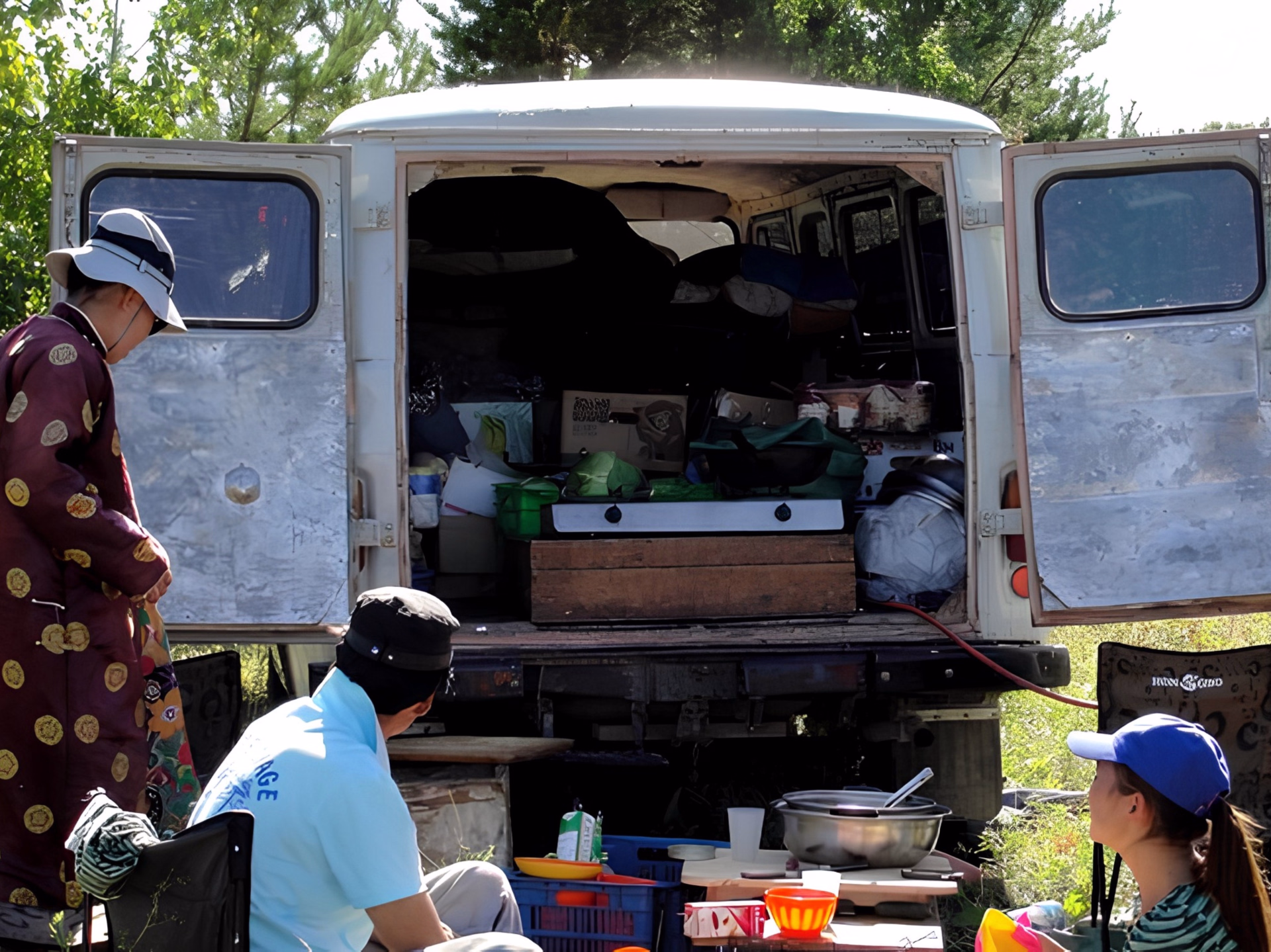 ⛺️ Bivouac/tente - Jours 2, 13 à 14