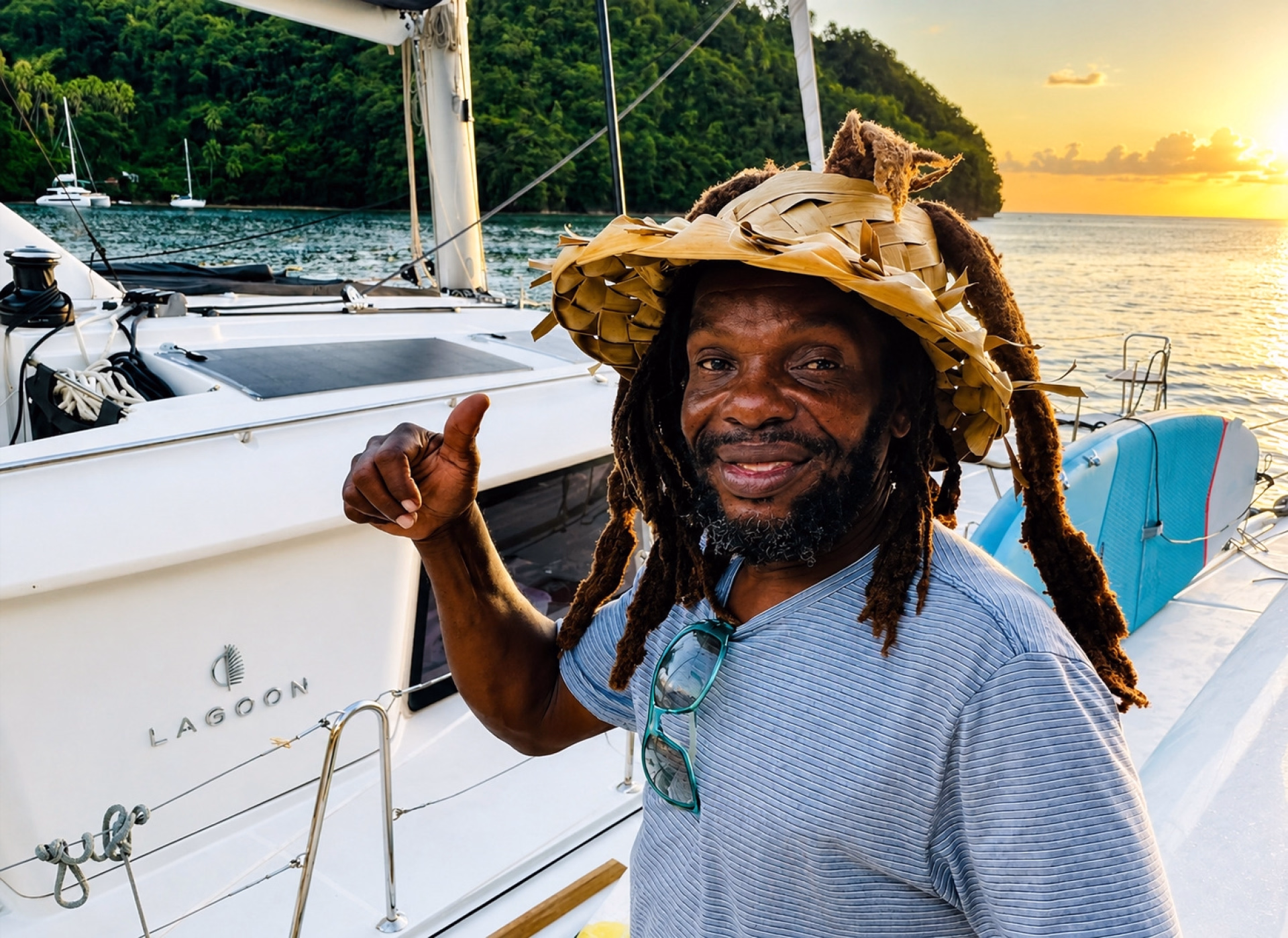 Stage de catamaran en école de croisière vers les Grenadines