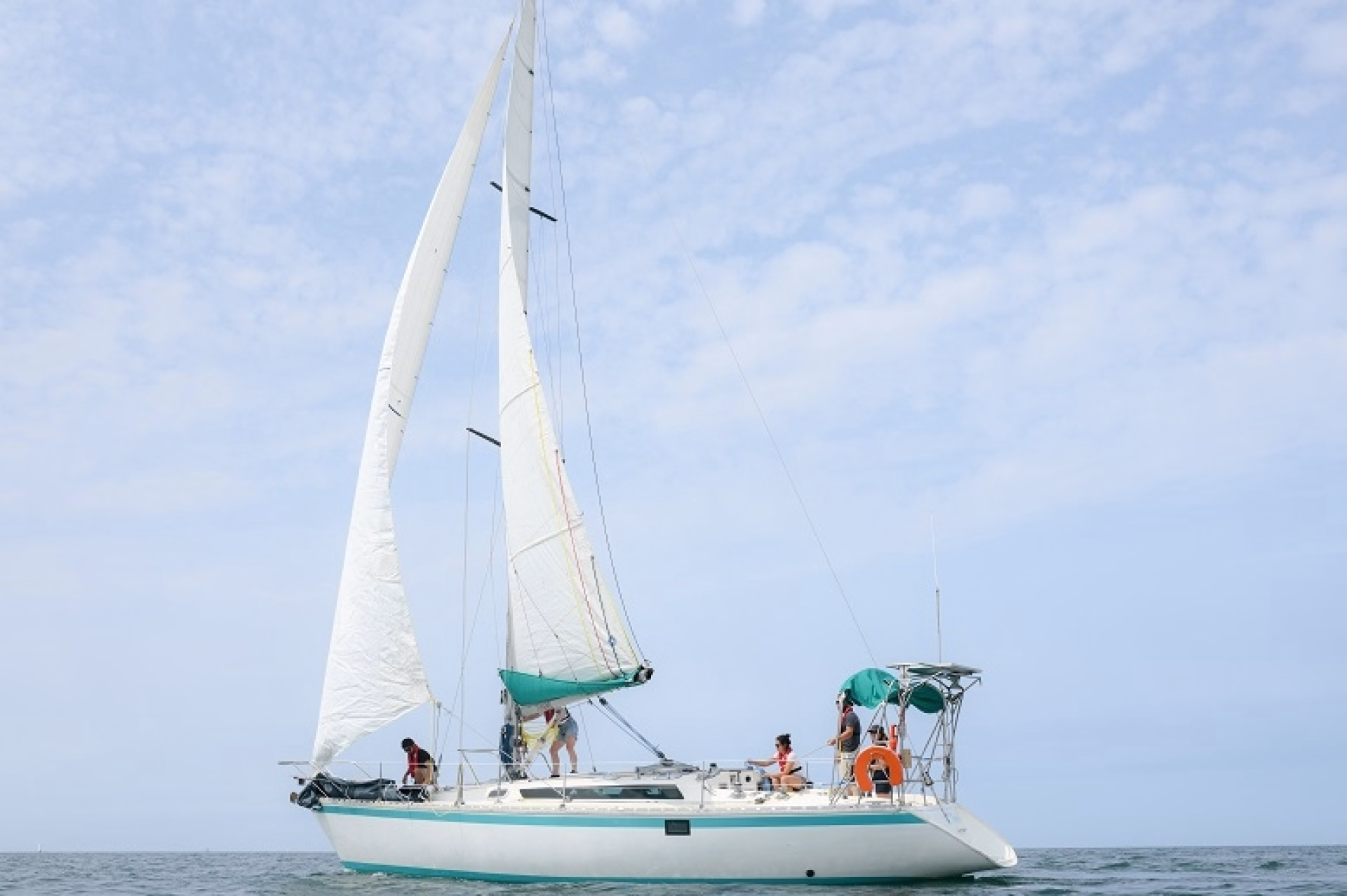 🚢 Bateau de croisière à voile - Jours 1 à 3