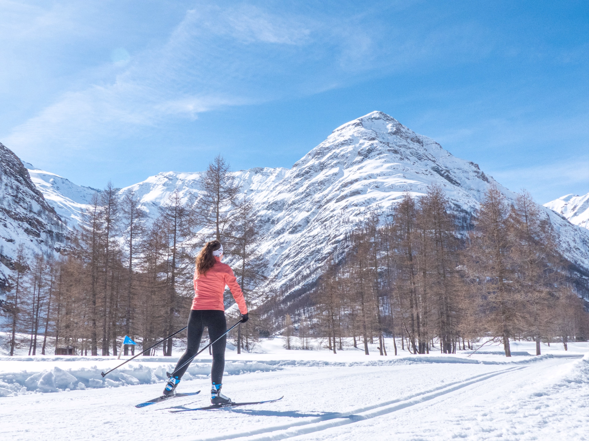 Perfectionnement skating plaisir à Bessans