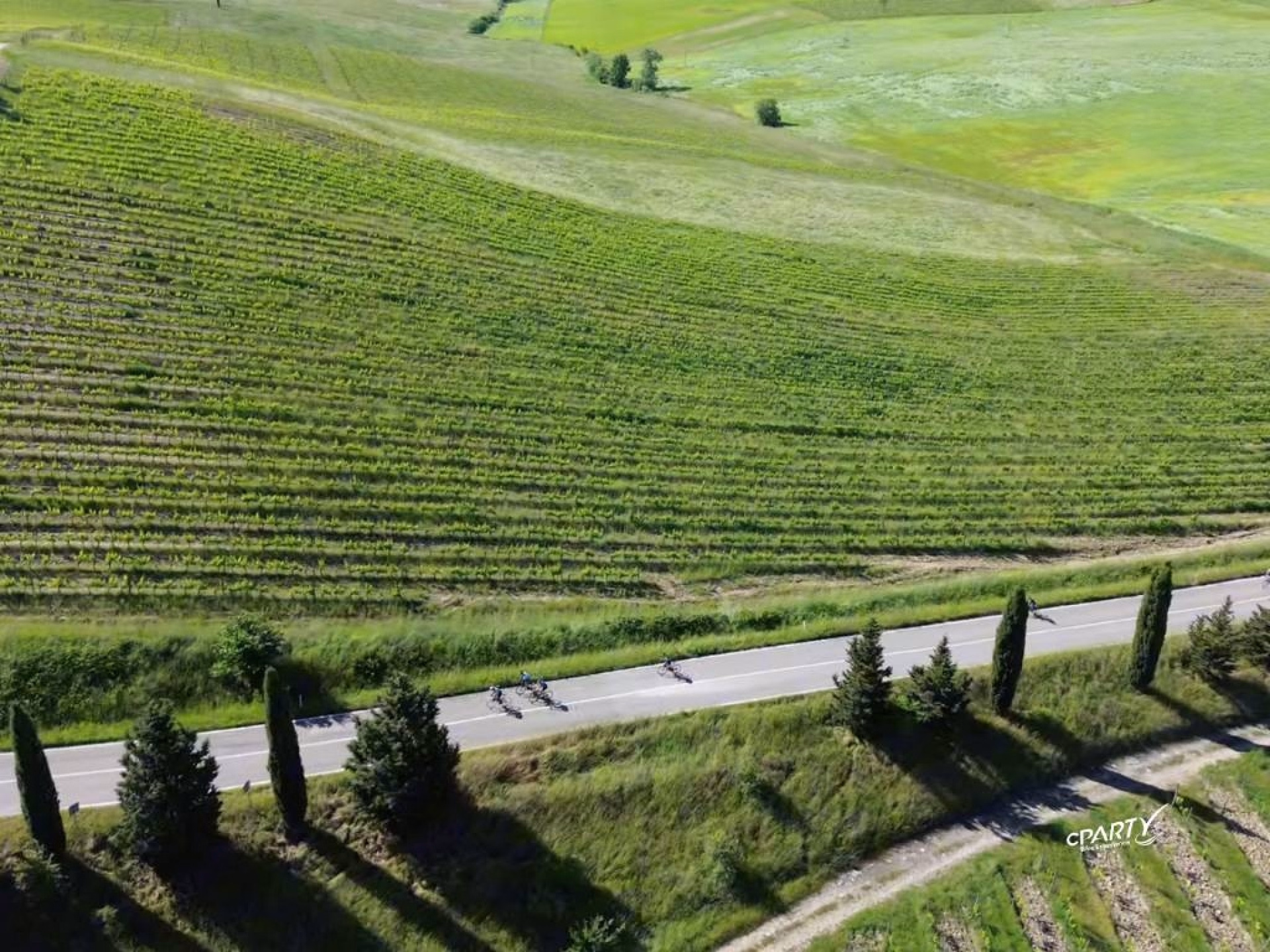 Cyclisme en Toscane de Florence aux Strade Bianche