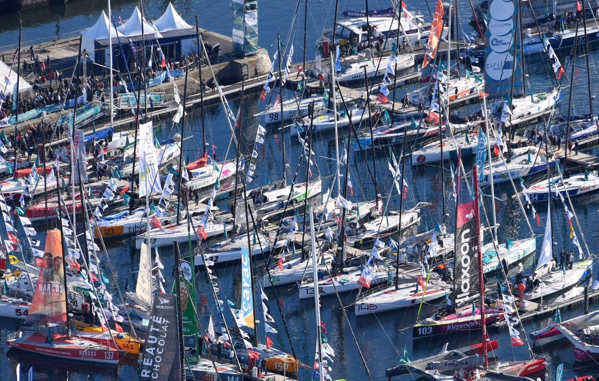 La Route du Rhum depuis la mer : vivez le grand départ