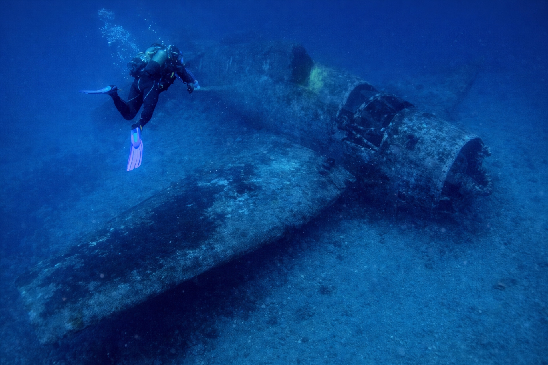 Week end stage plongée sur épave autour des îles d'Or