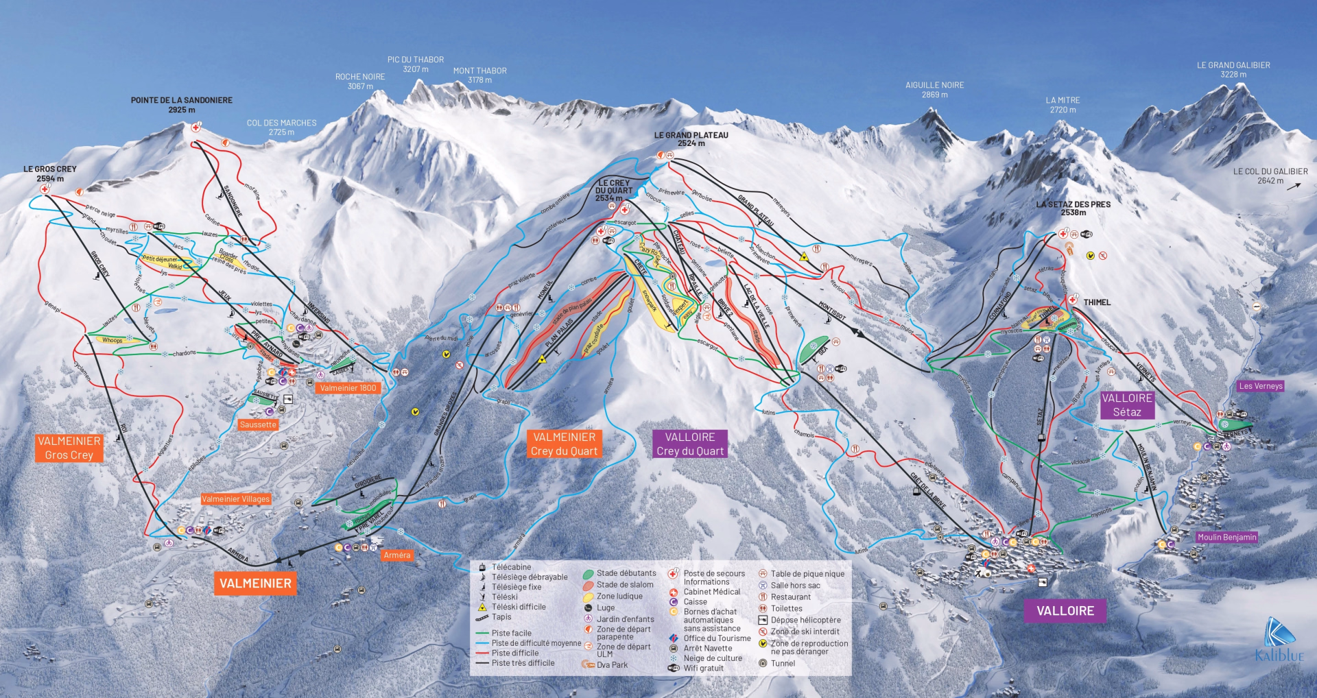 Ski- und Naturwoche in Valmeinier