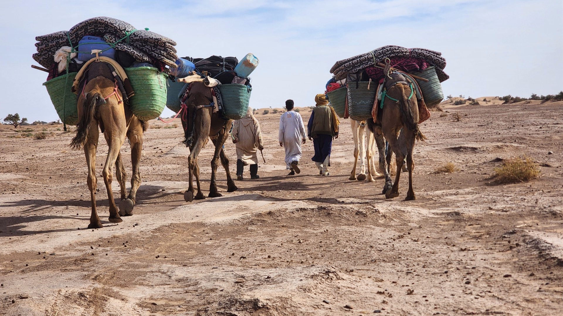 Excursion trek de 4 jours dans le désert marocain